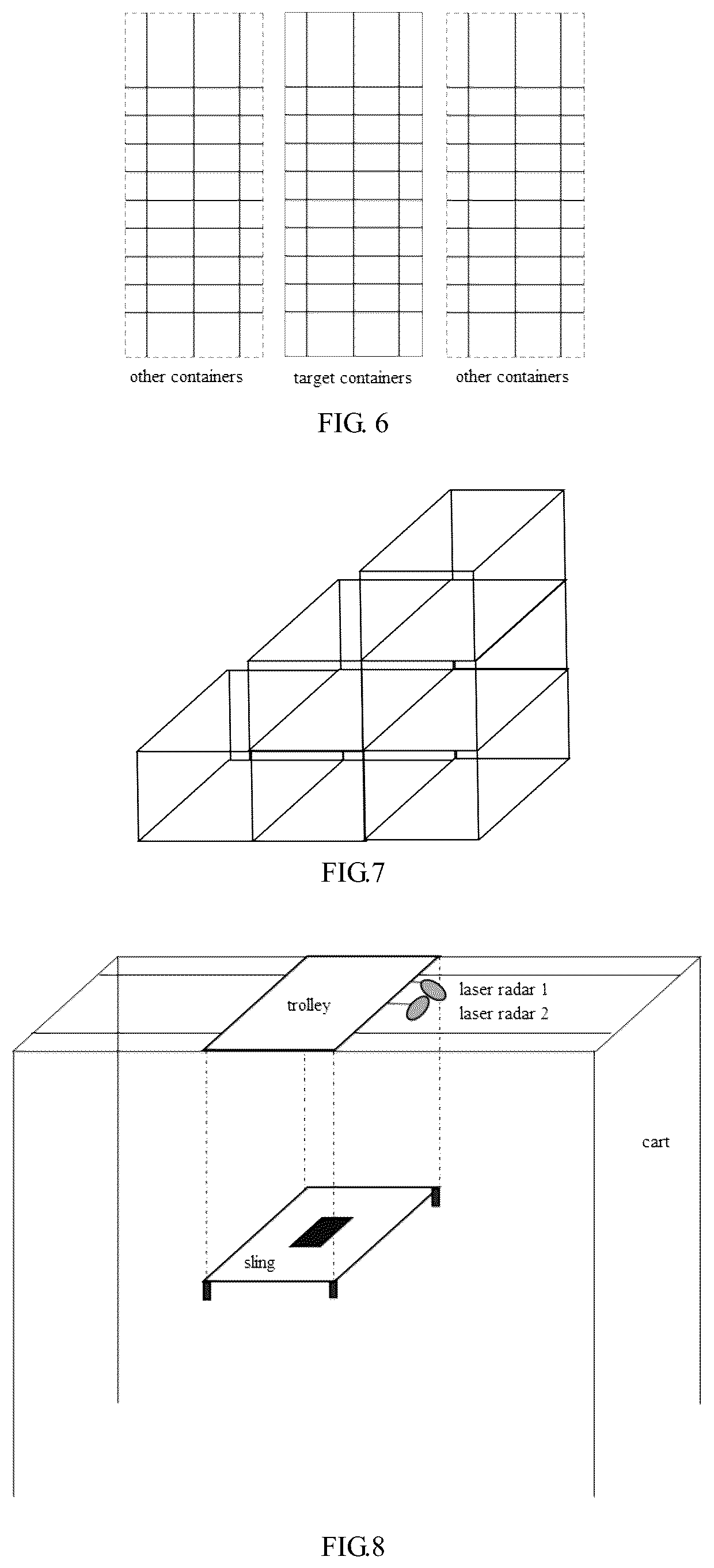 Patent US11841436 Figure 4 – Container positioning method and apparatus based on multi-line laser data fusion