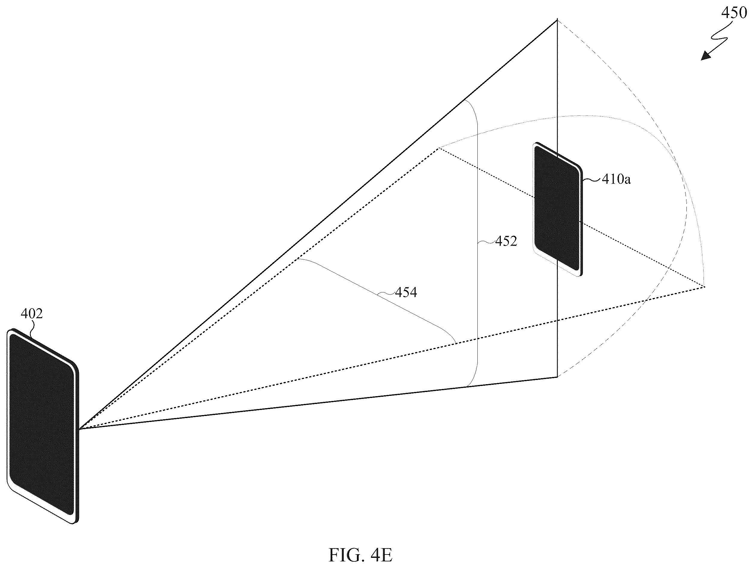 Patent US11841447 Figure 8 – 3D angle of arrival capability in electronic devices with adaptability via memory augmentation