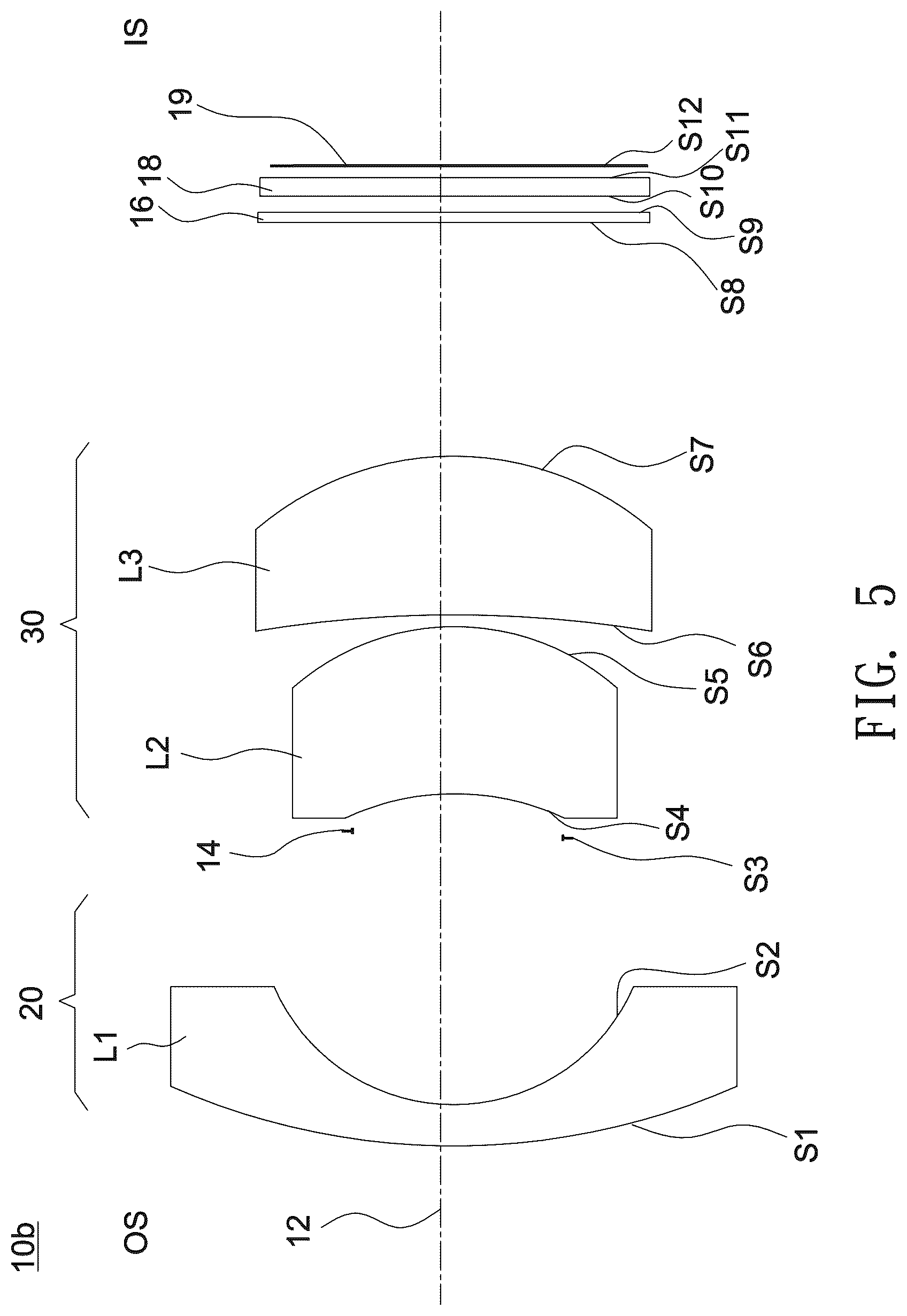 Patent US11841482 Figure 5 – Imaging lens