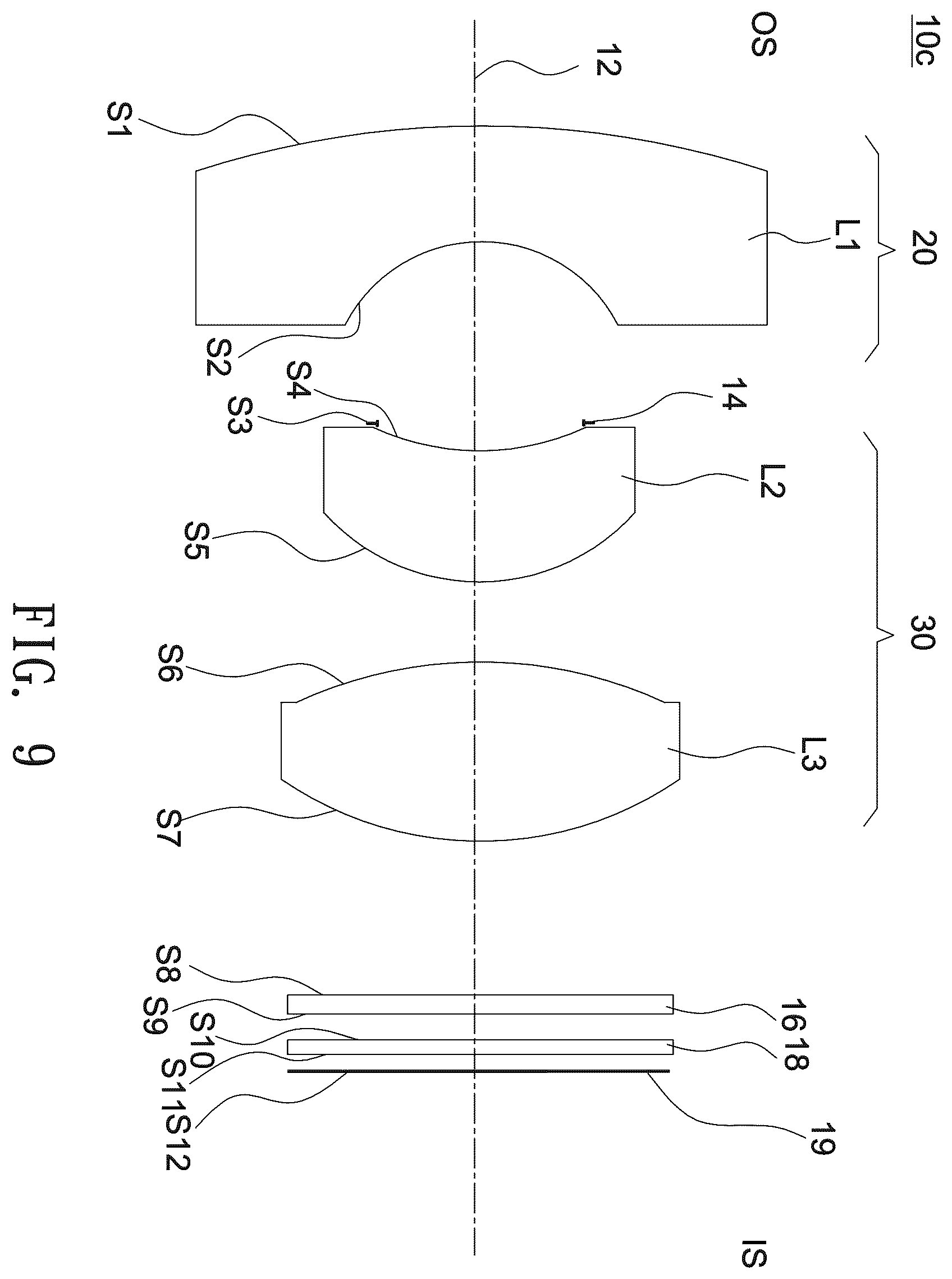 Patent US11841482 Figure 9 – Imaging lens
