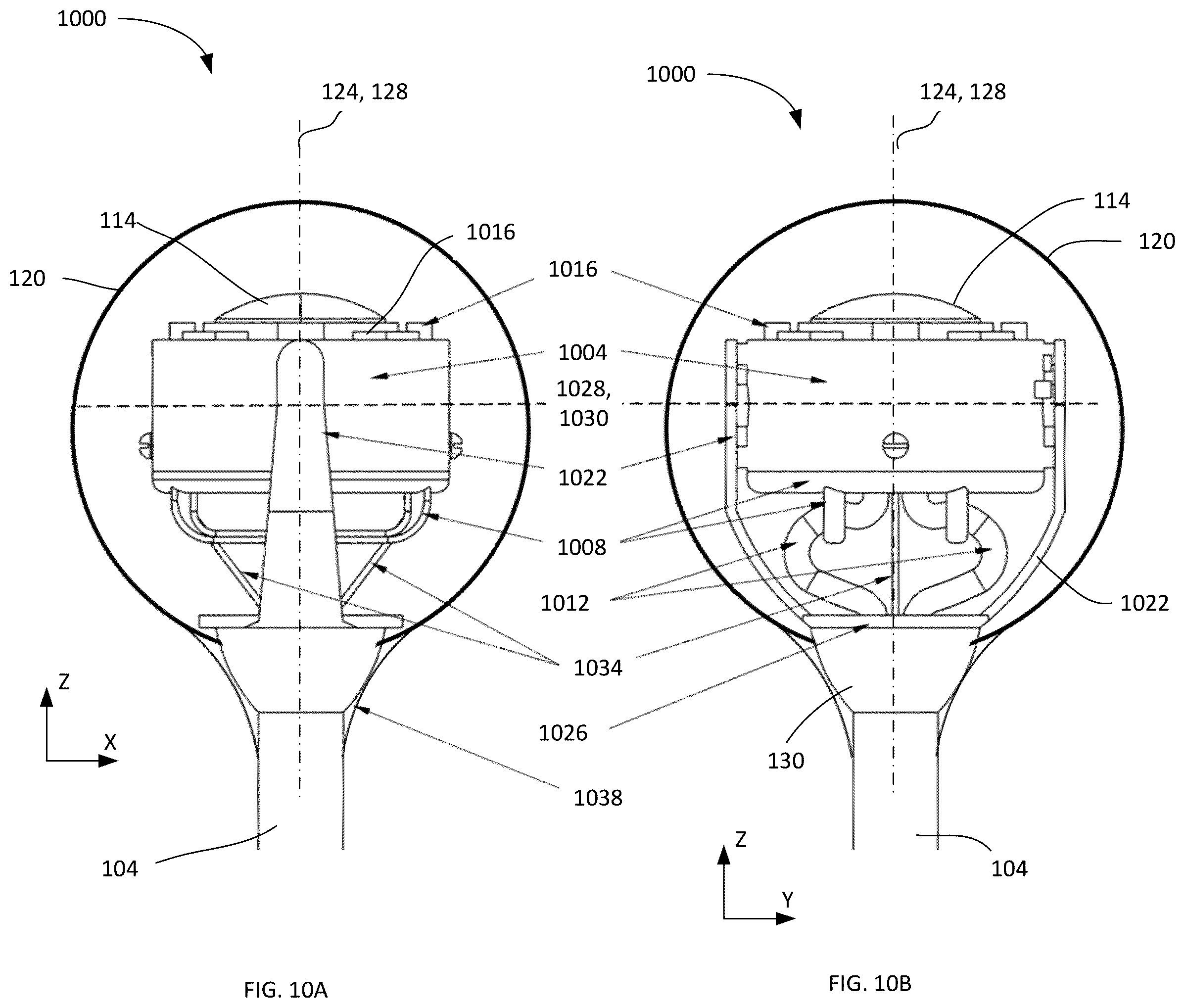 Patent US11841485 Figure 7 – Optical imaging system with encapsulation and tether