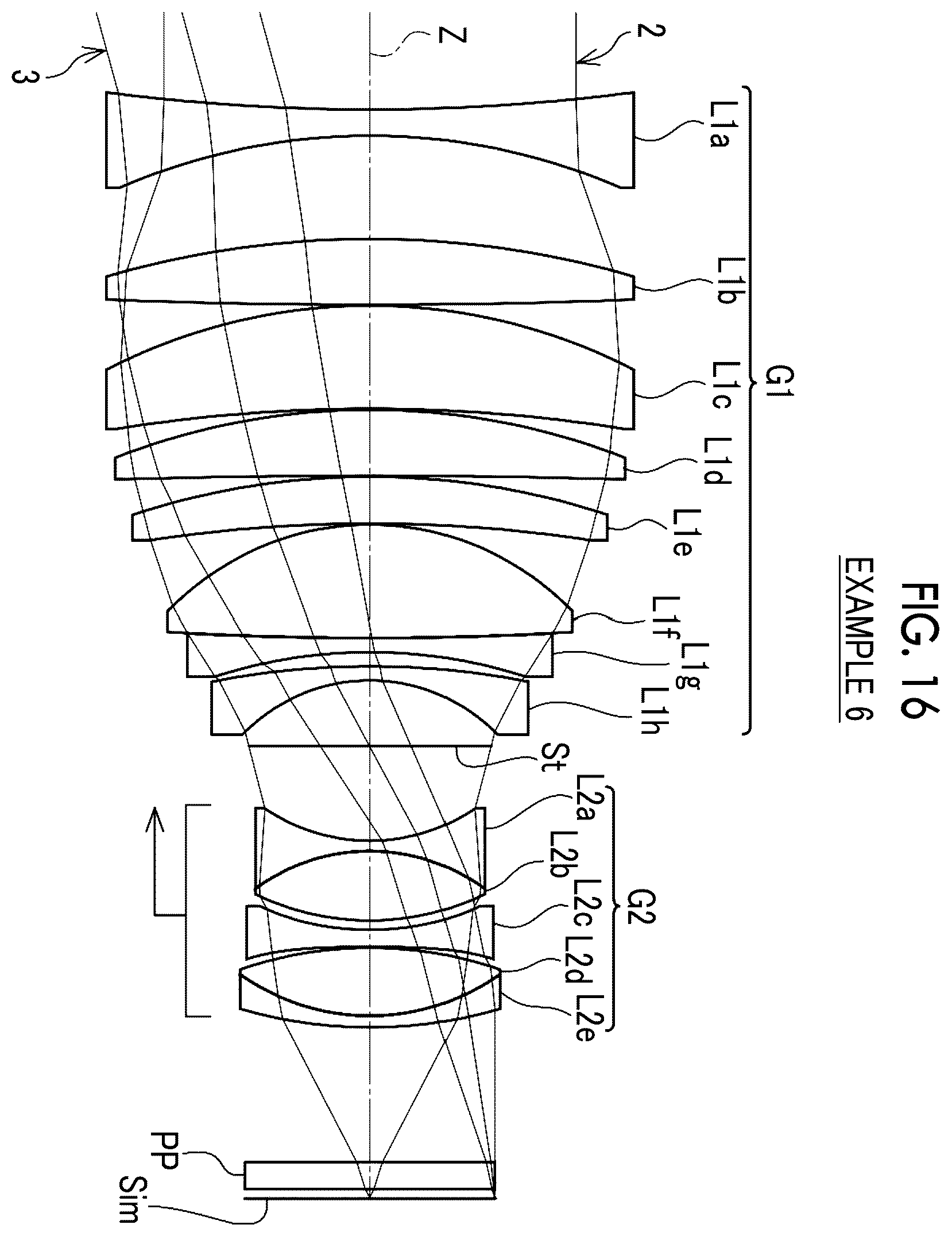 Patent US11841486 Figure 16 – Imaging lens and imaging apparatus