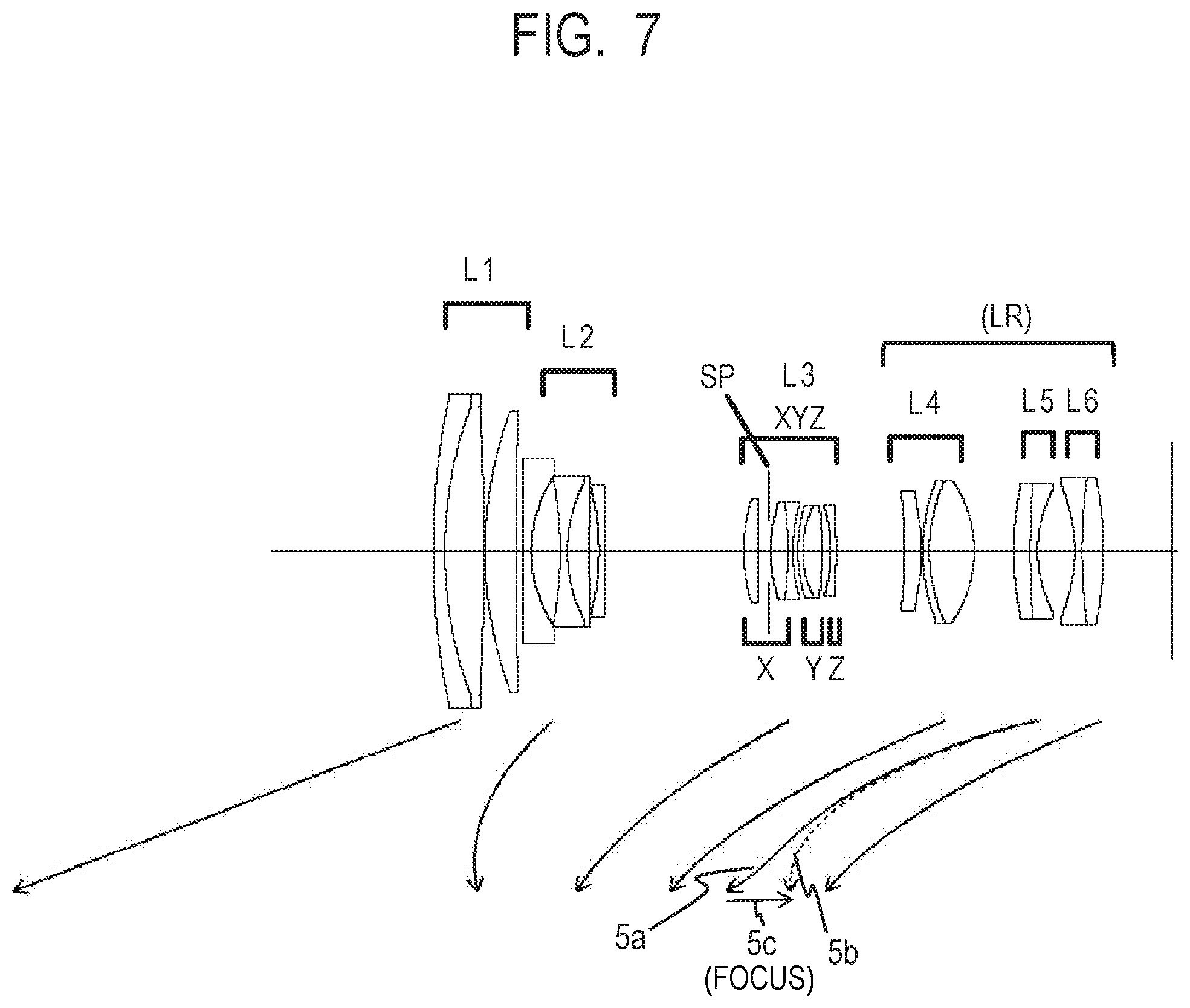 Patent US11841488 Figure 7 – Zoom lens and image pickup apparatus including the same