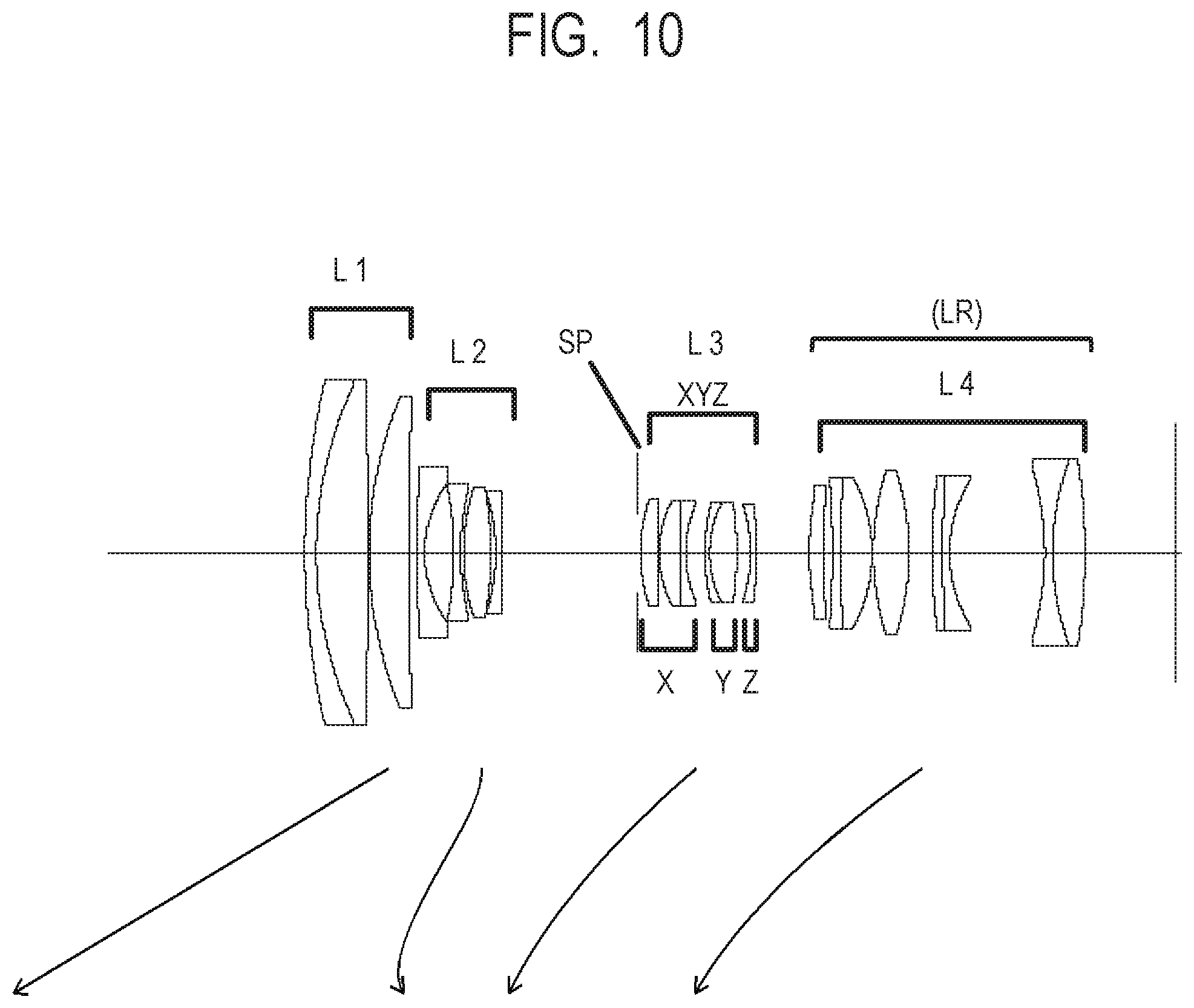 Patent US11841488 Figure 10 – Zoom lens and image pickup apparatus including the same