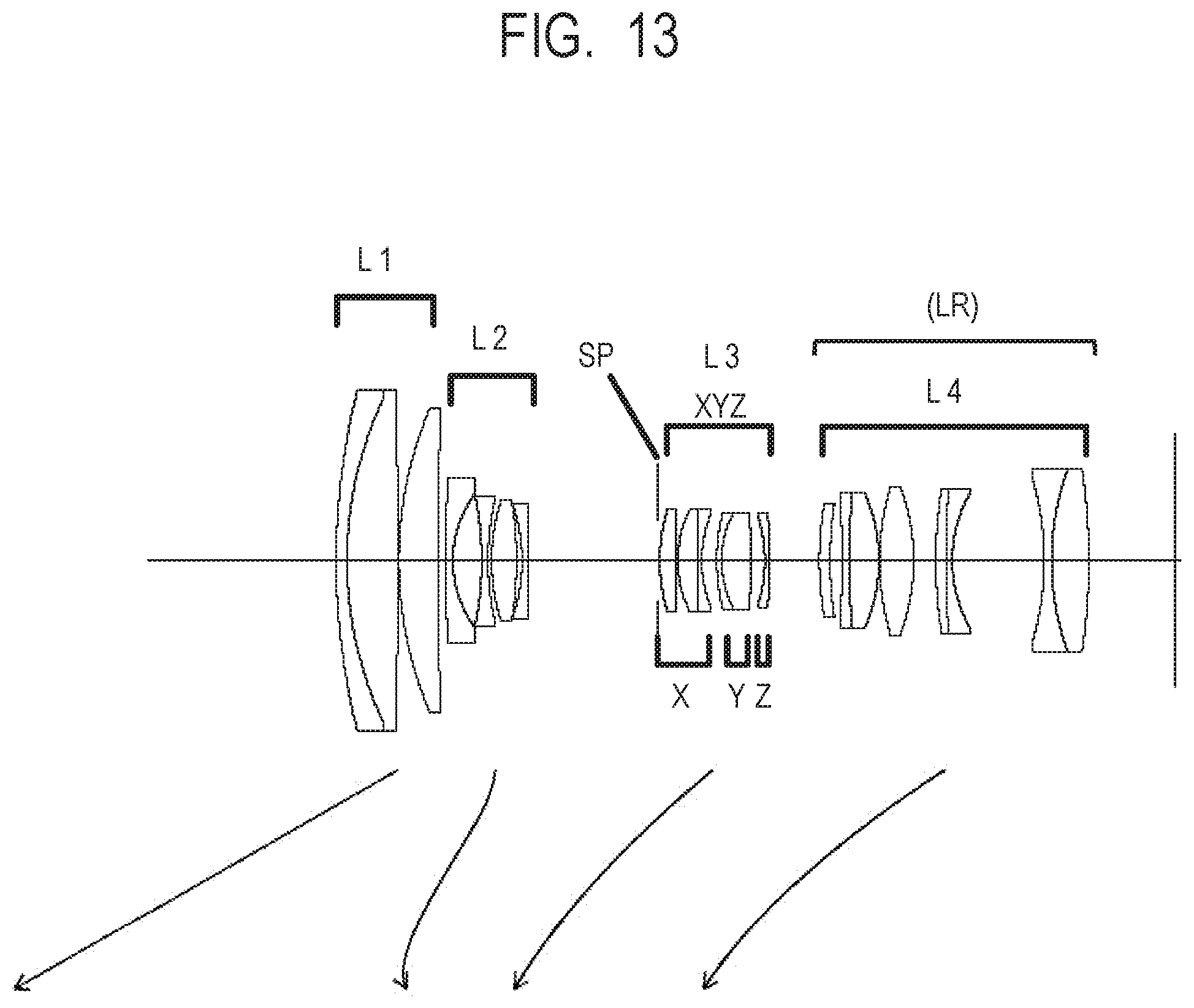 Patent US11841488 Figure 13 – Zoom lens and image pickup apparatus including the same