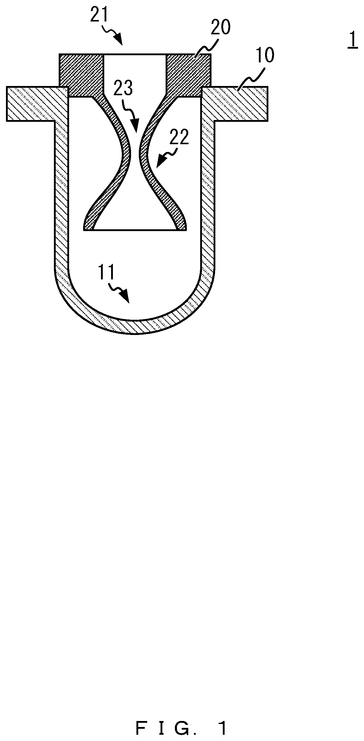 Patent US11841491 Figure 1 – Observation vessel, sample preparation method, and observation method