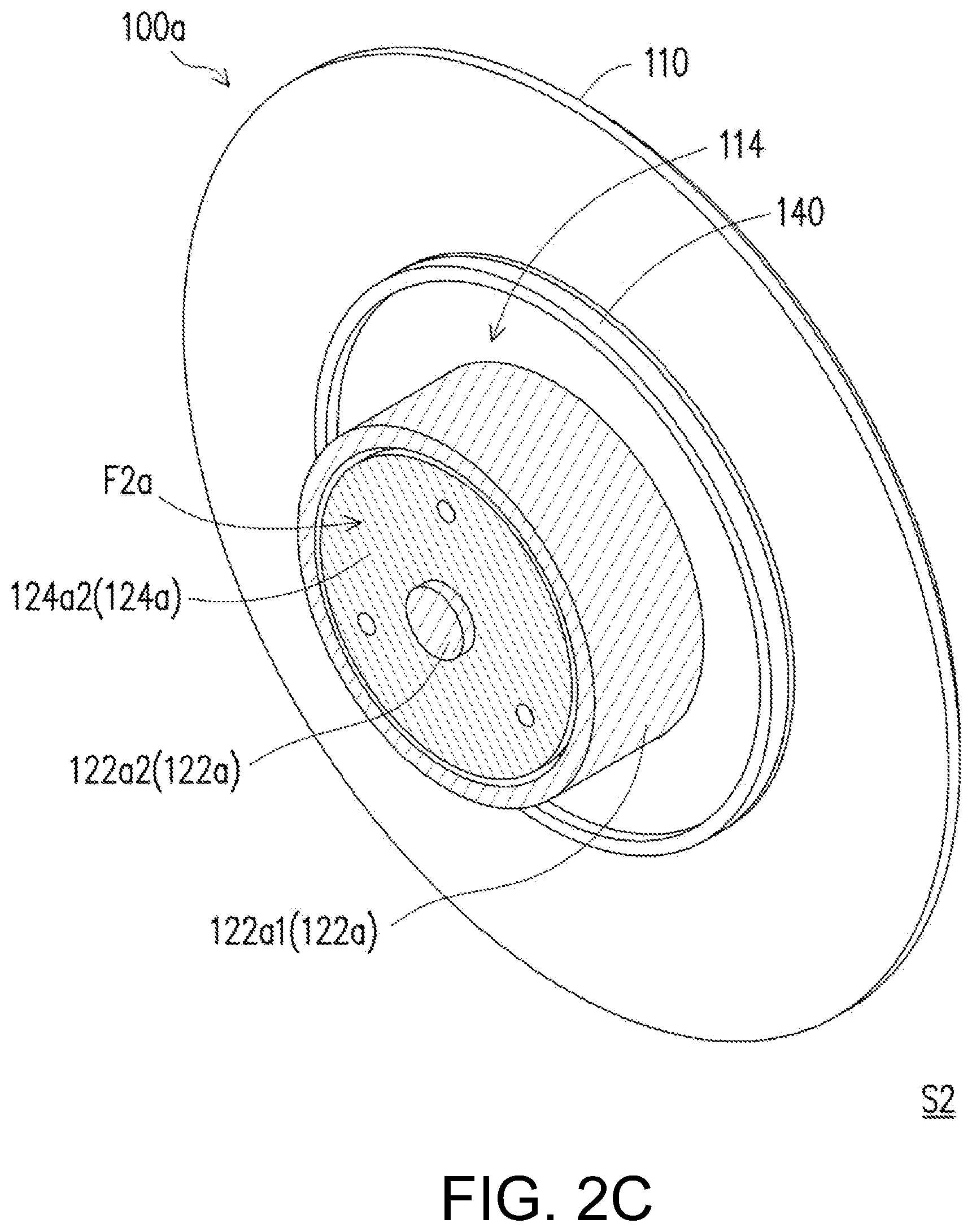 Patent US11841496 Figure 4 – Optical processing turntable, wavelength conversion module and projection apparatus