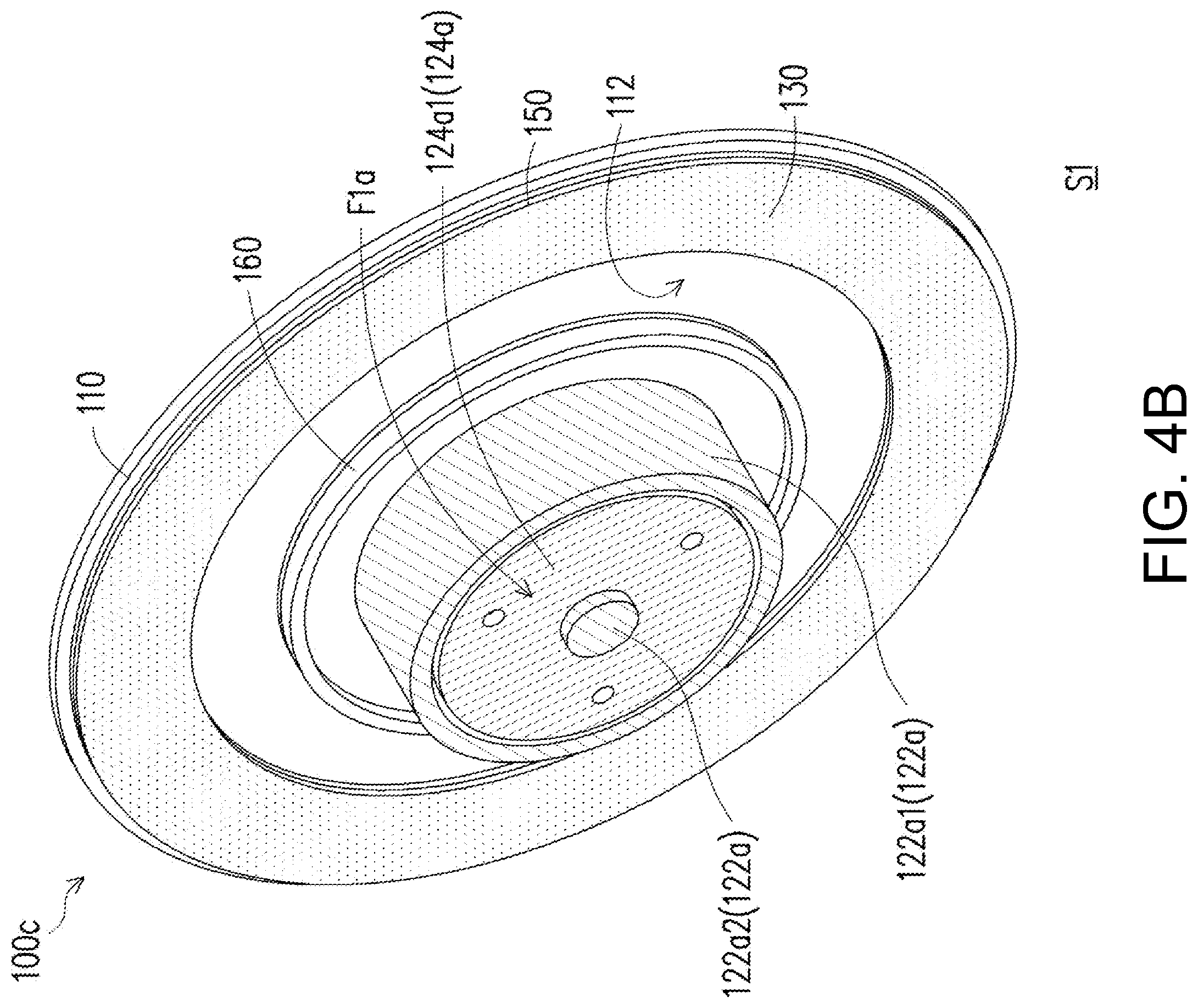 Patent US11841496 Figure 11 – Optical processing turntable, wavelength conversion module and projection apparatus