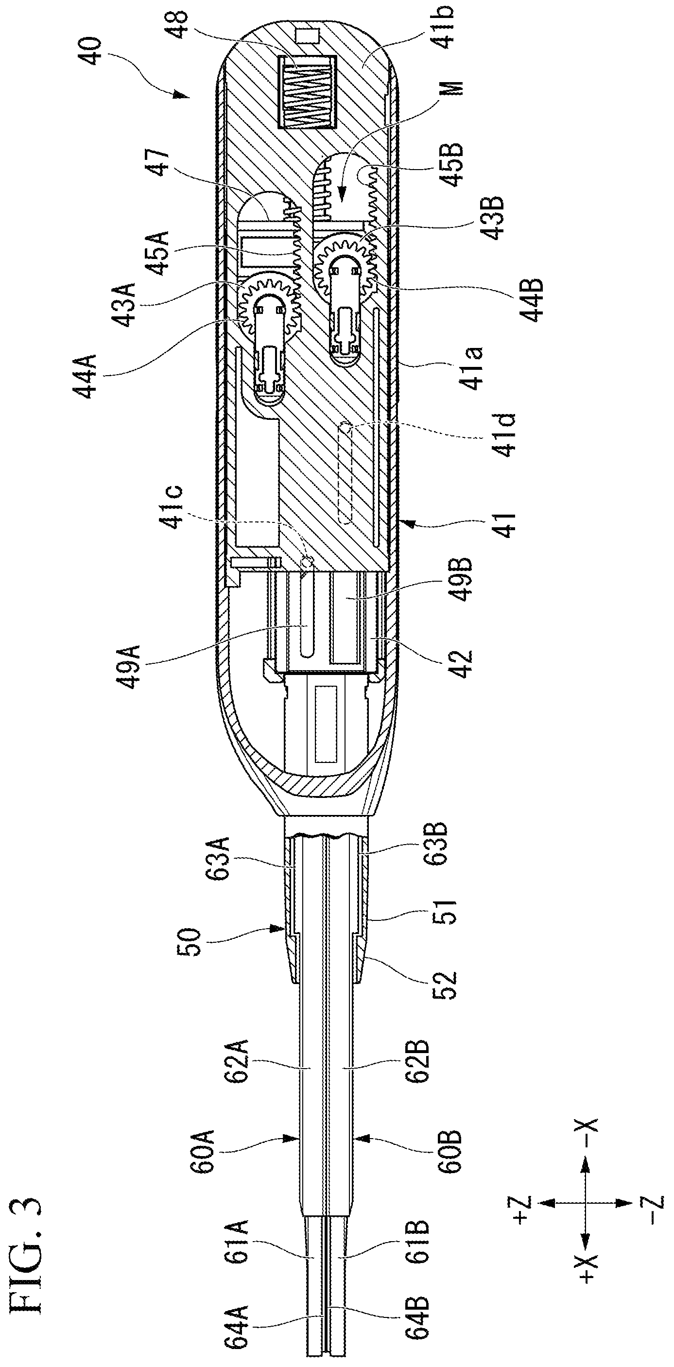 Patent US11841500 Figure 3 – Cleaning tool with attachment, attachment, and cleaning tool