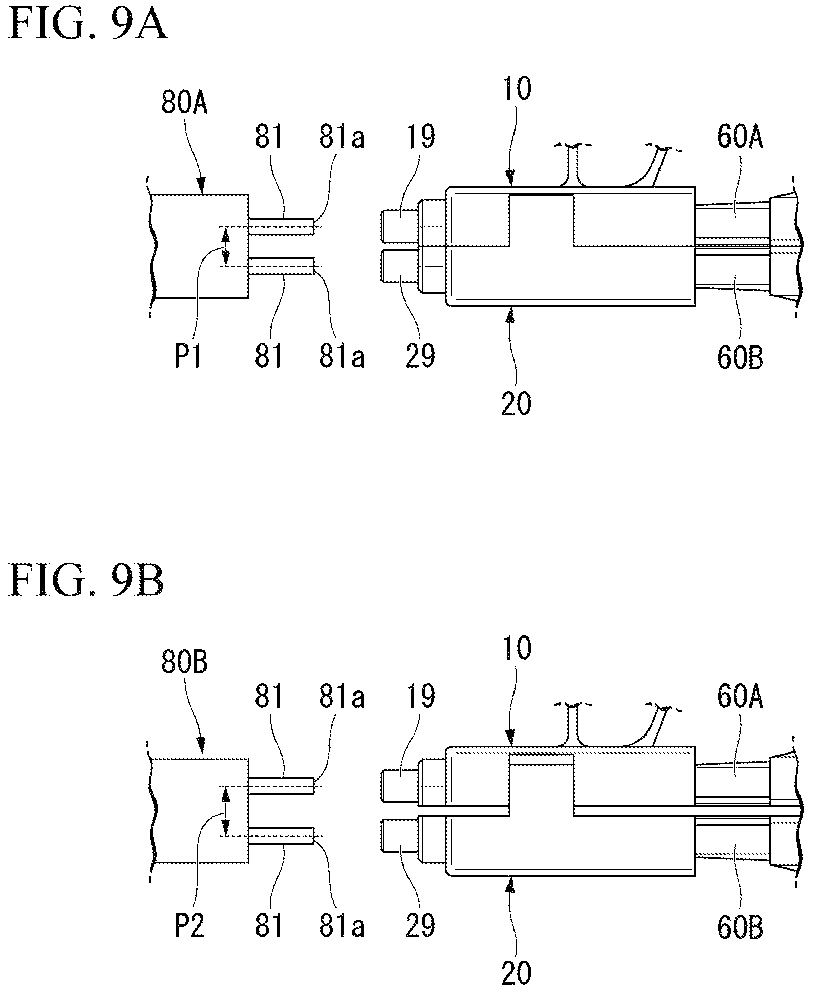 Patent US11841500 Figure 9 – Cleaning tool with attachment, attachment, and cleaning tool