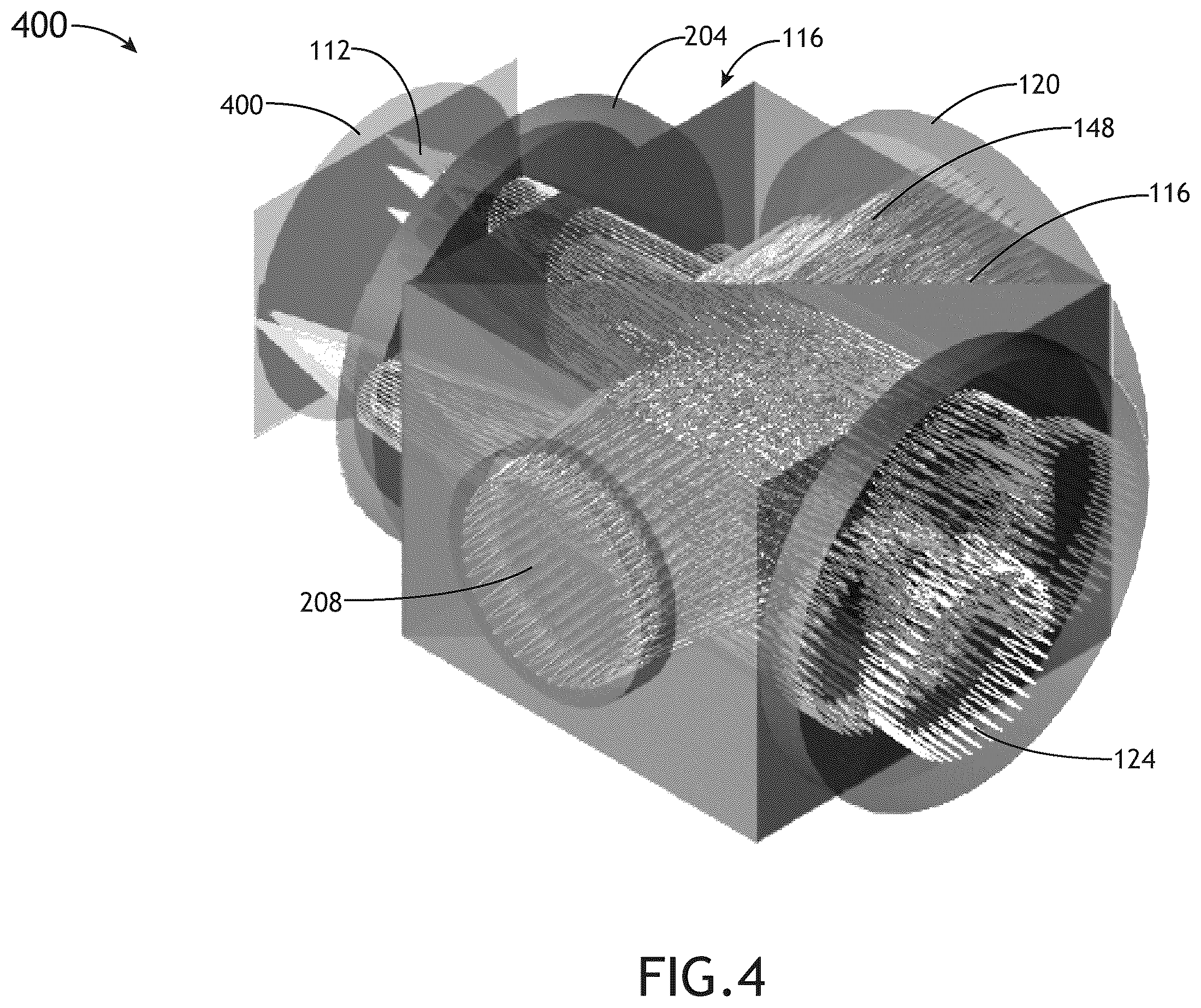 Patent US11841503 Figure 4 – Efficiency of catadioptric system by means of recycling polarized light