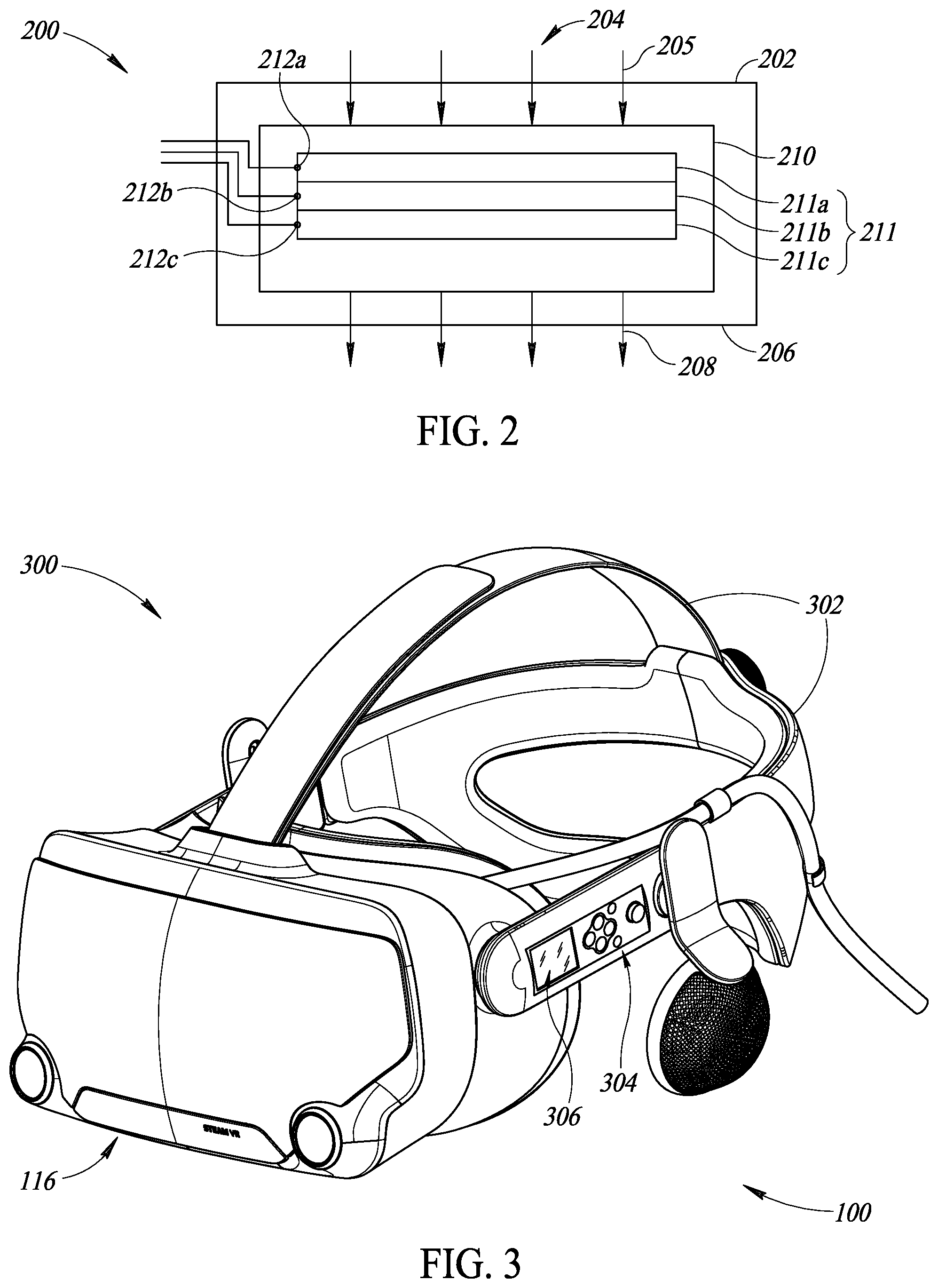 Patent US11841507 Figure 2 – Viewing field-based optical correction using spatially varying polarizers