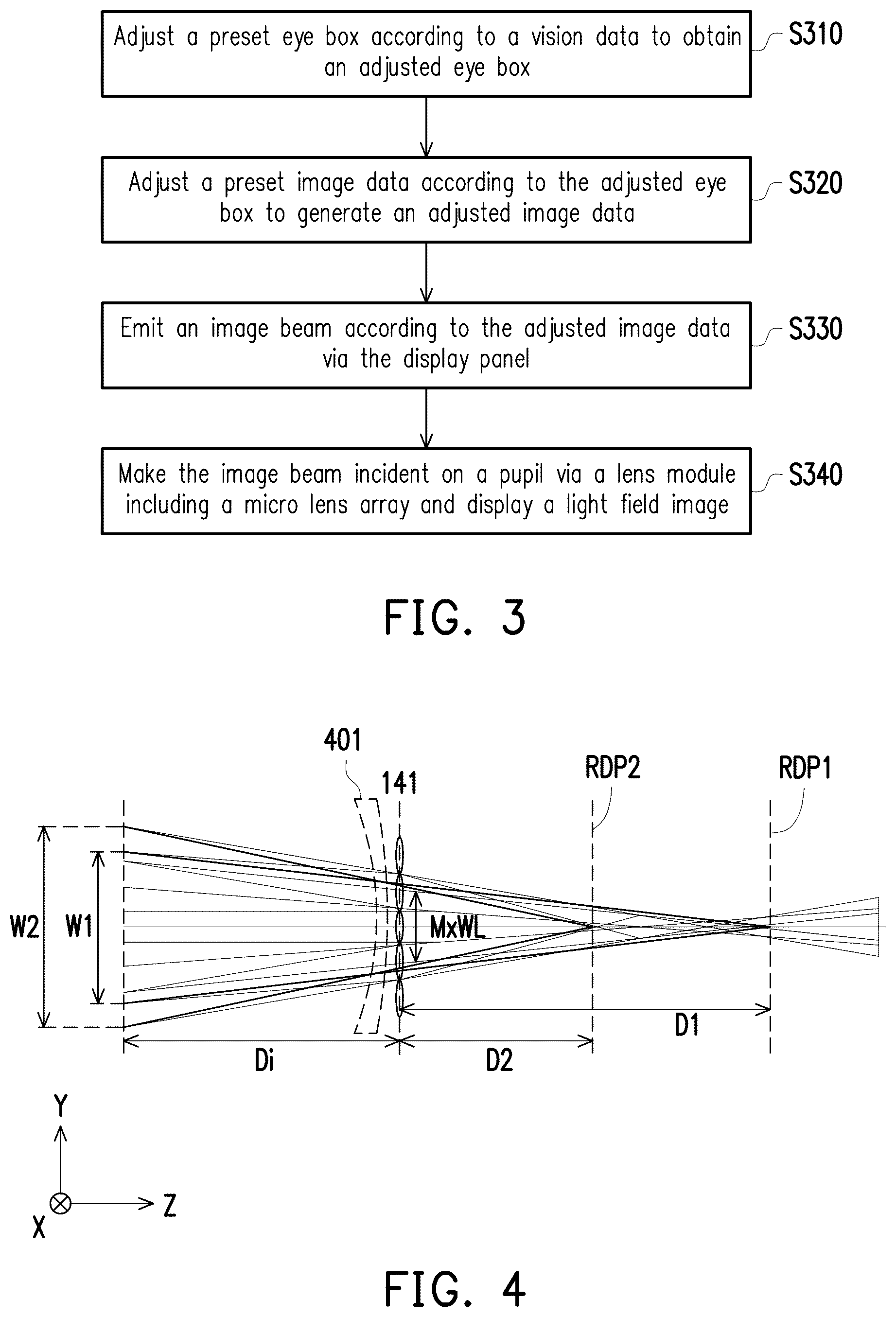 Patent US11841513 Figure 2 – Light field near-eye display device and method of light field near-eye display
