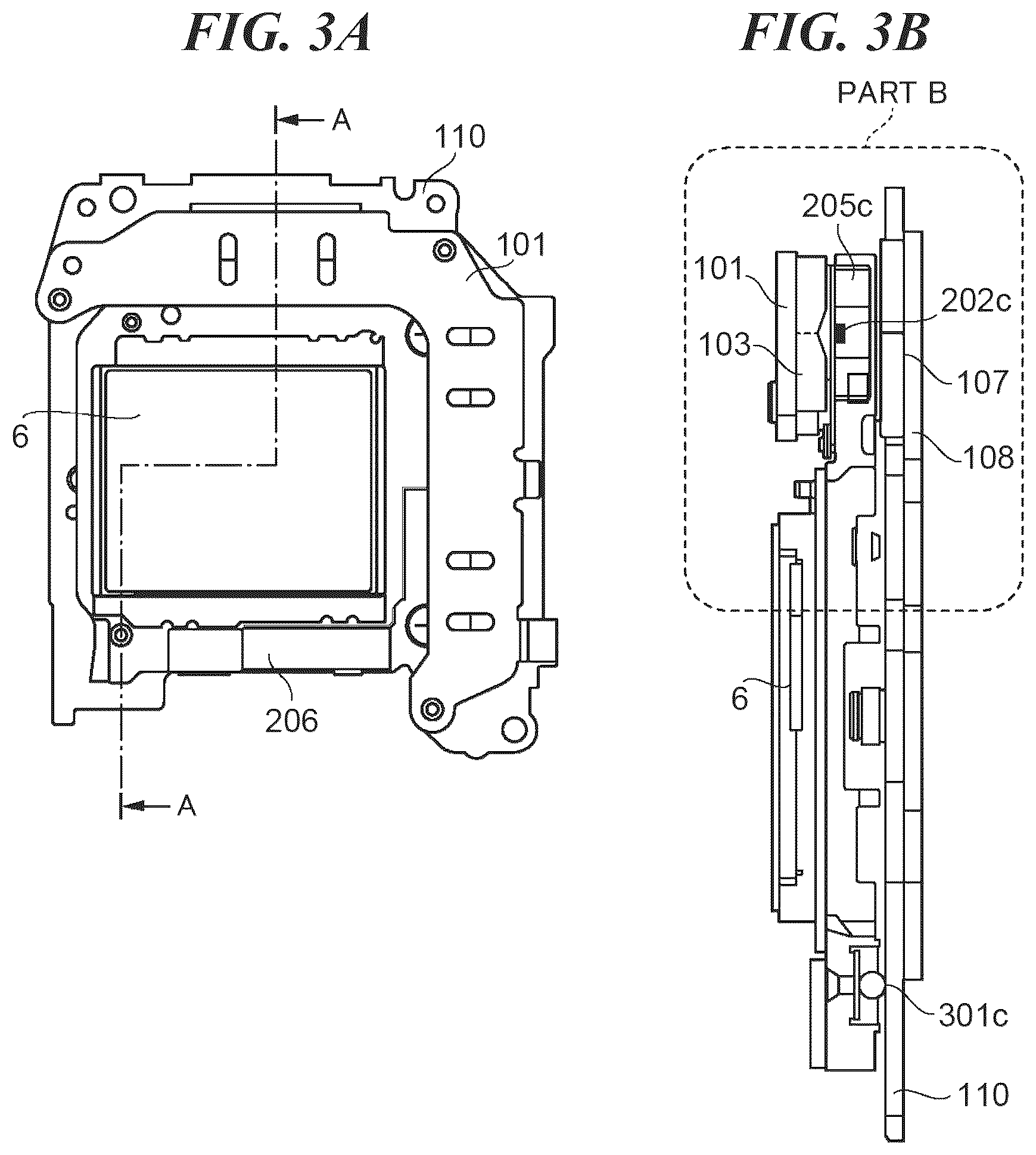 Patent US11841514 Figure 3 – Drive device including magnets and coil, image blur correction device, and image capturing apparatus