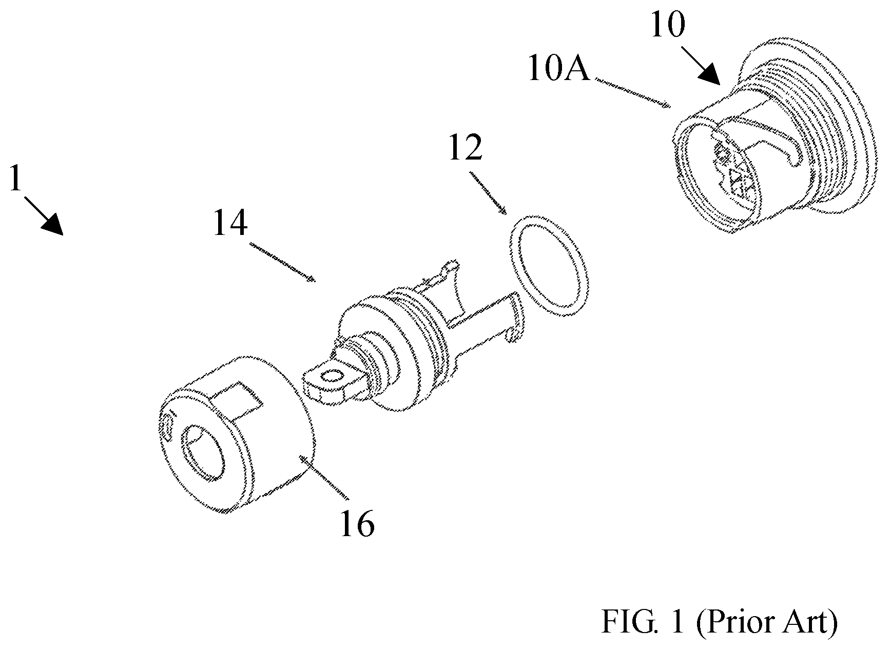 Patent US11841537 Figure 1 – Dust-proof adapter