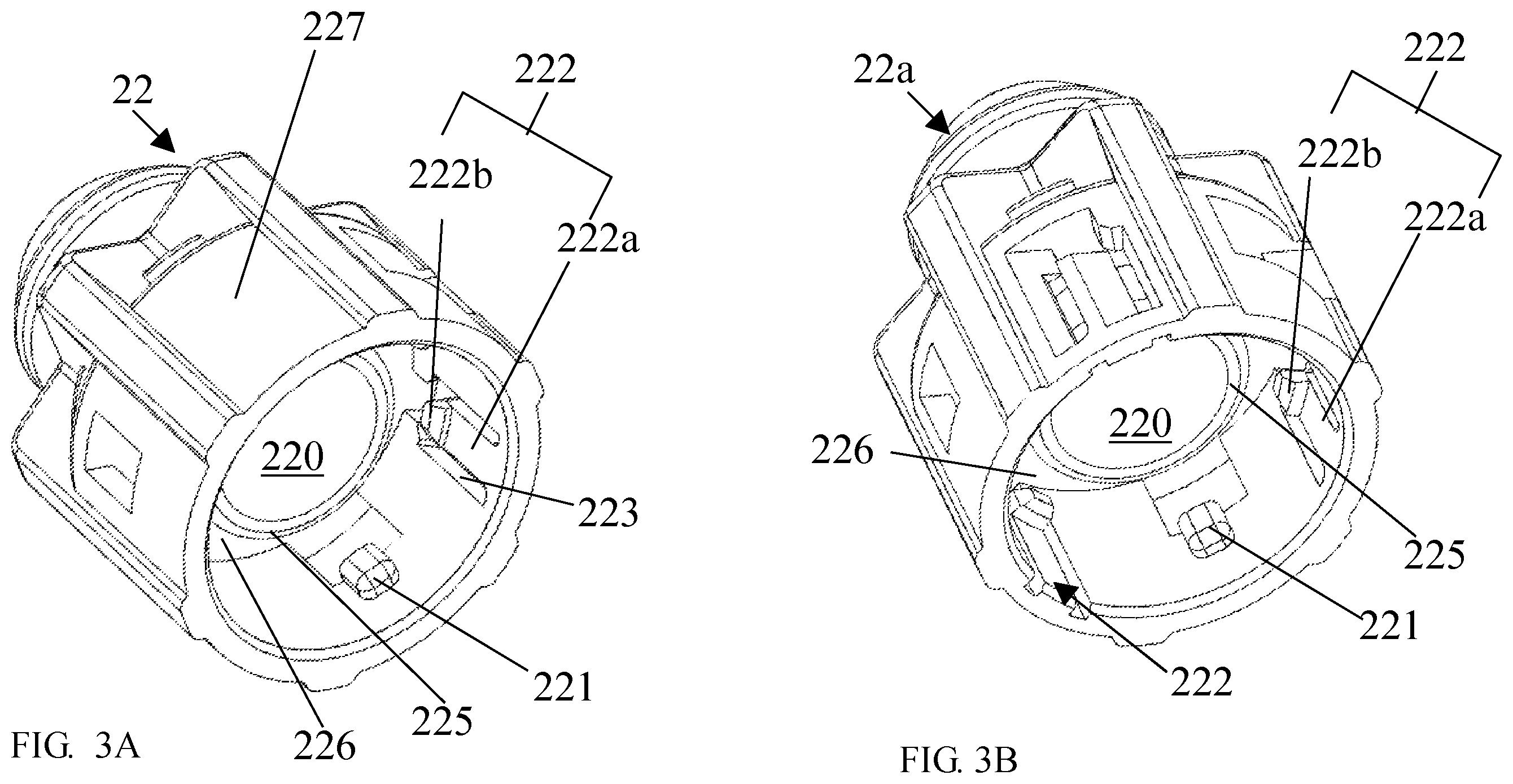 Patent US11841537 Figure 3 – Dust-proof adapter