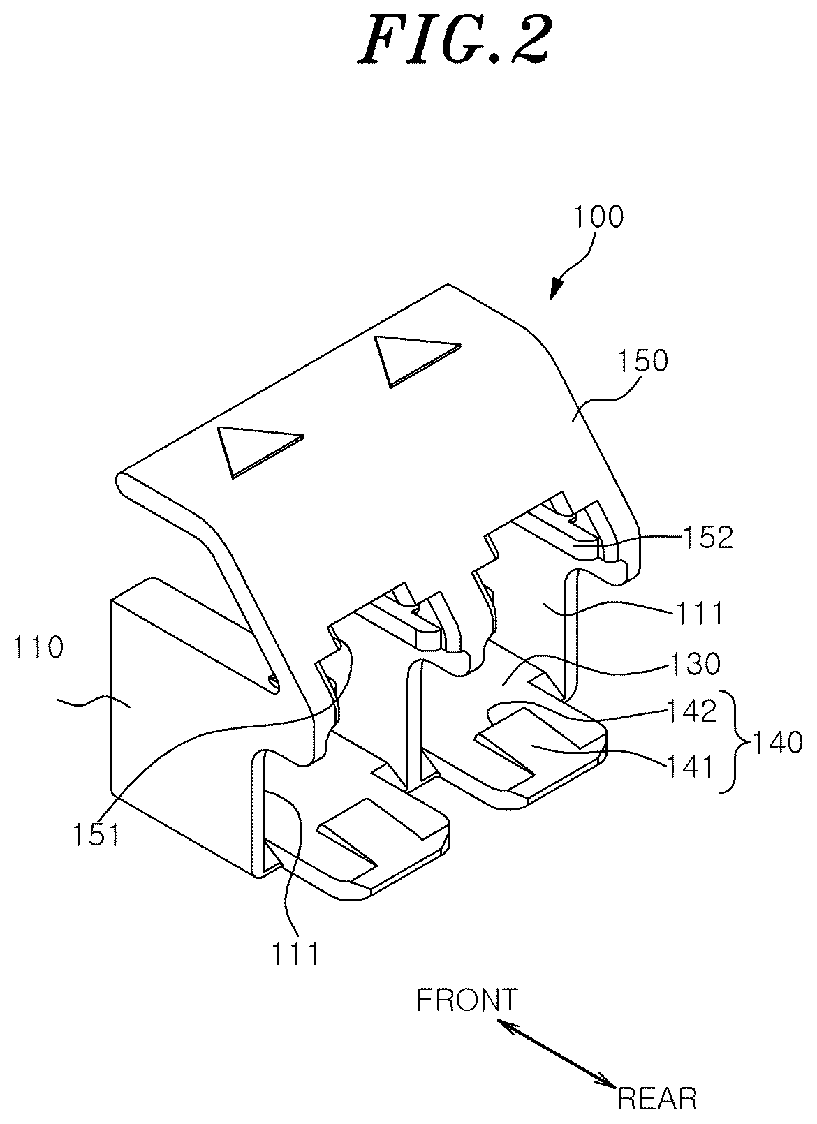 Patent US11841538 Figure 2 – Optical connector holder and optical connector assembly including same