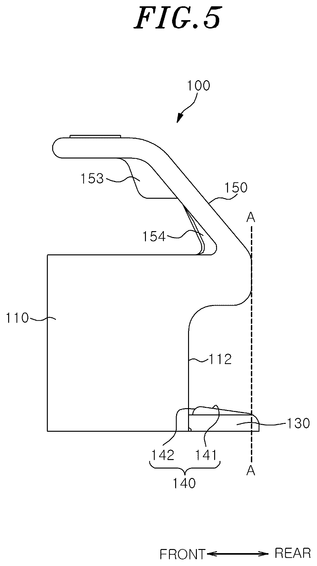 Patent US11841538 Figure 5 – Optical connector holder and optical connector assembly including same