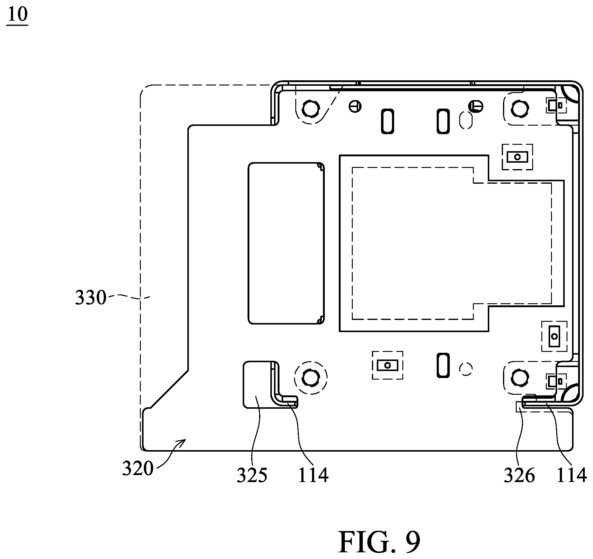 Patent US11841547 Figure 9 – Optical element drive mechanism