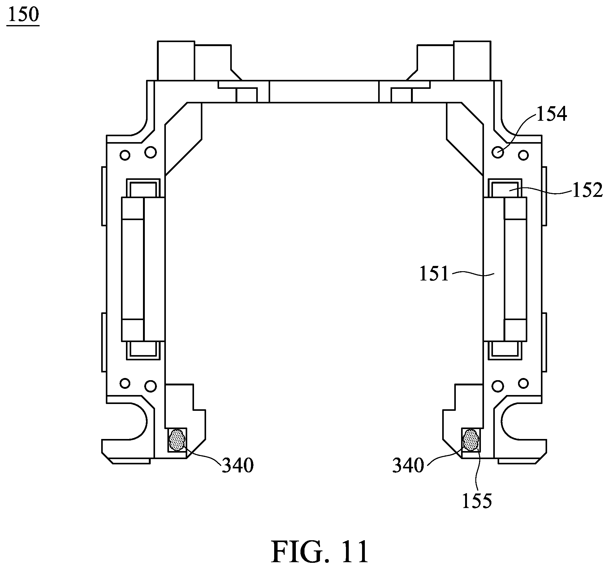 Patent US11841547 Figure 11 – Optical element drive mechanism