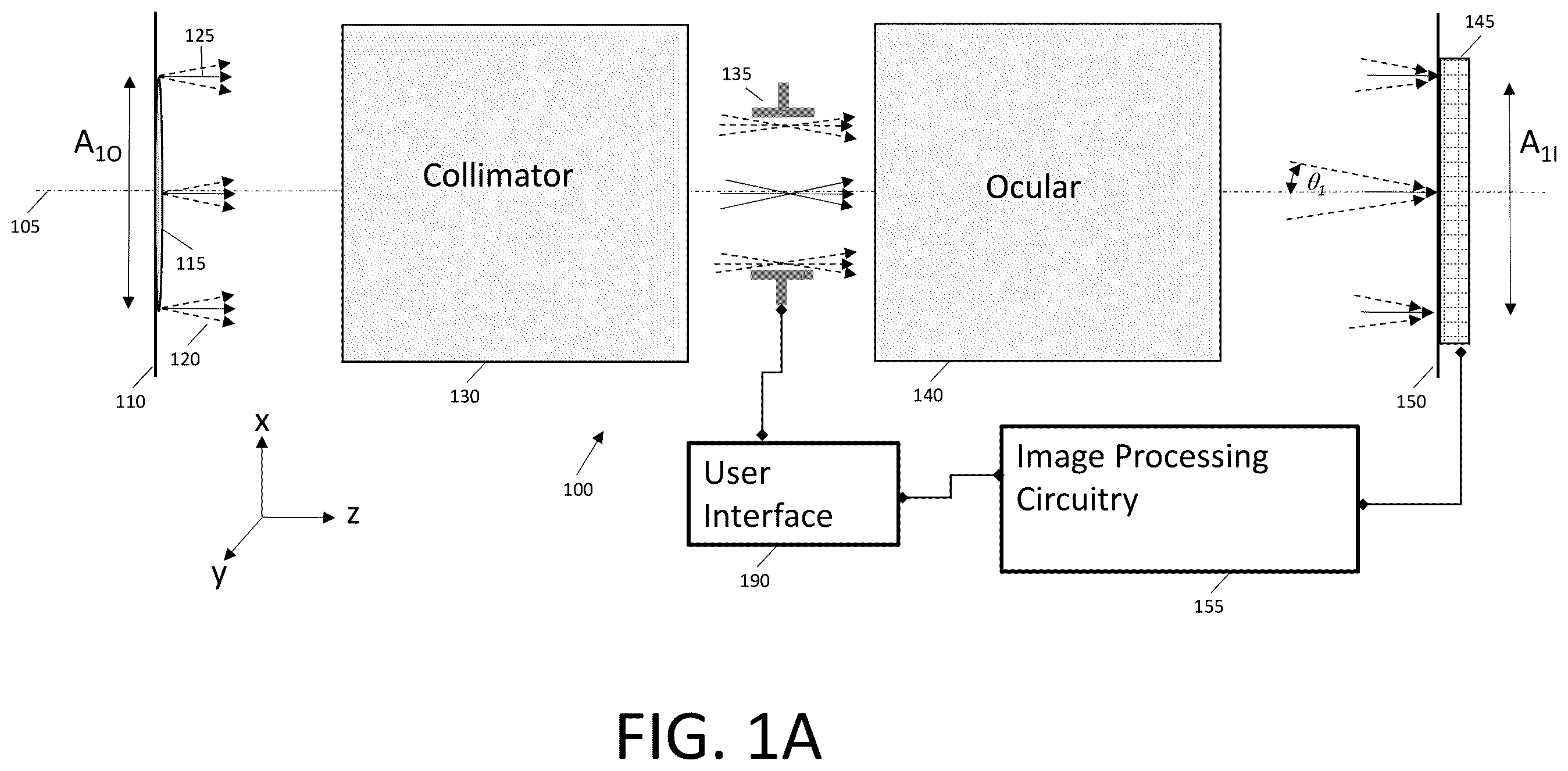 Patent US11841548 Figure 1 – Variable-zoom imaging apparatus