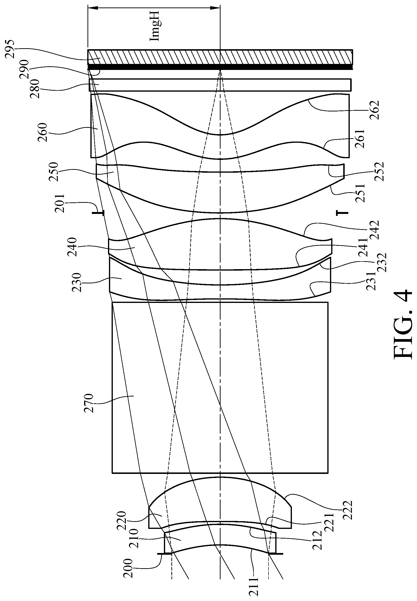 Patent US11841550 Figure 4 – Imaging optical lens assembly, image capturing unit and electronic device