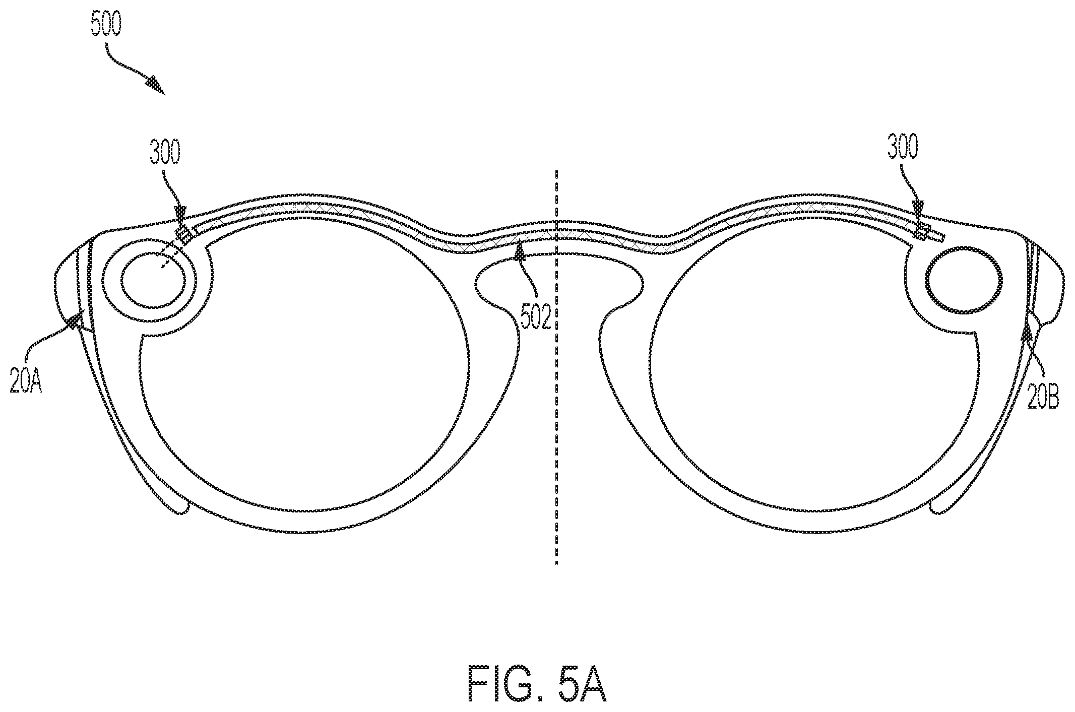 Patent US11841553 Figure 9 – Eyewear having custom lighting