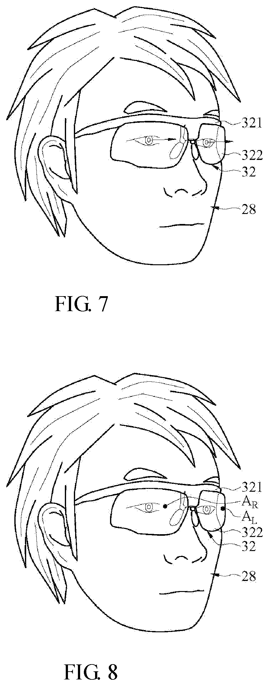 Patent US11841555 Figure 5 – Method for measuring the frame wearing parameter and measuring device thereof