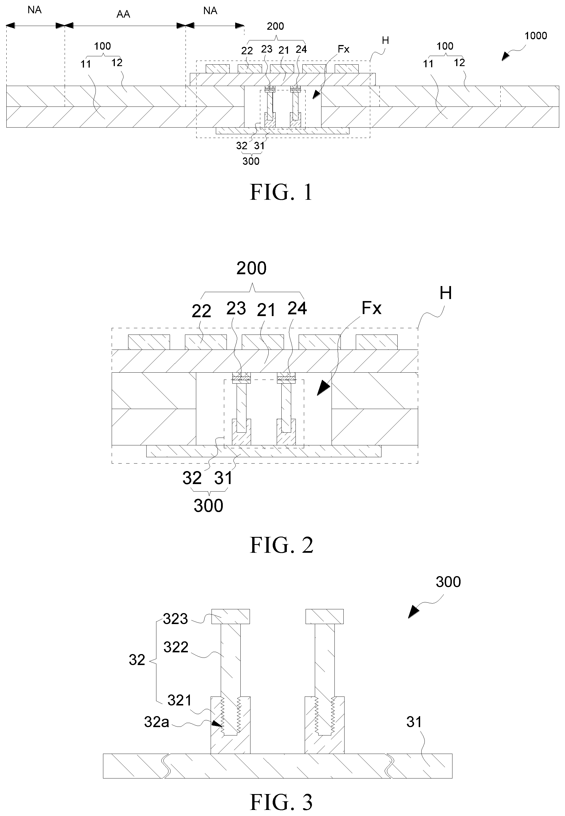 Patent US11841569 Figure 1 – Splicing display device