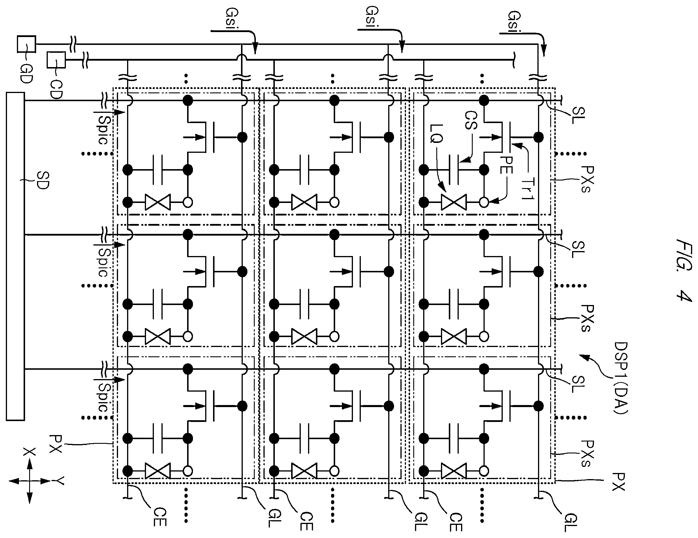 Patent US11841571 Figure 4 – Display apparatus