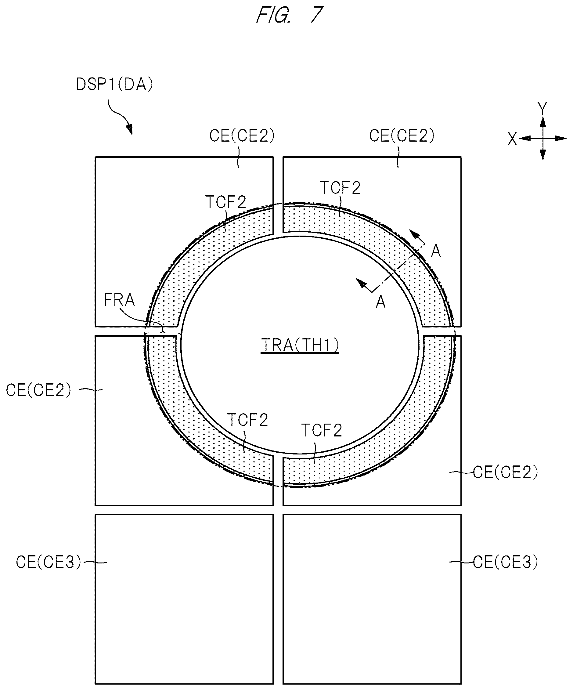 Patent US11841571 Figure 7 – Display apparatus