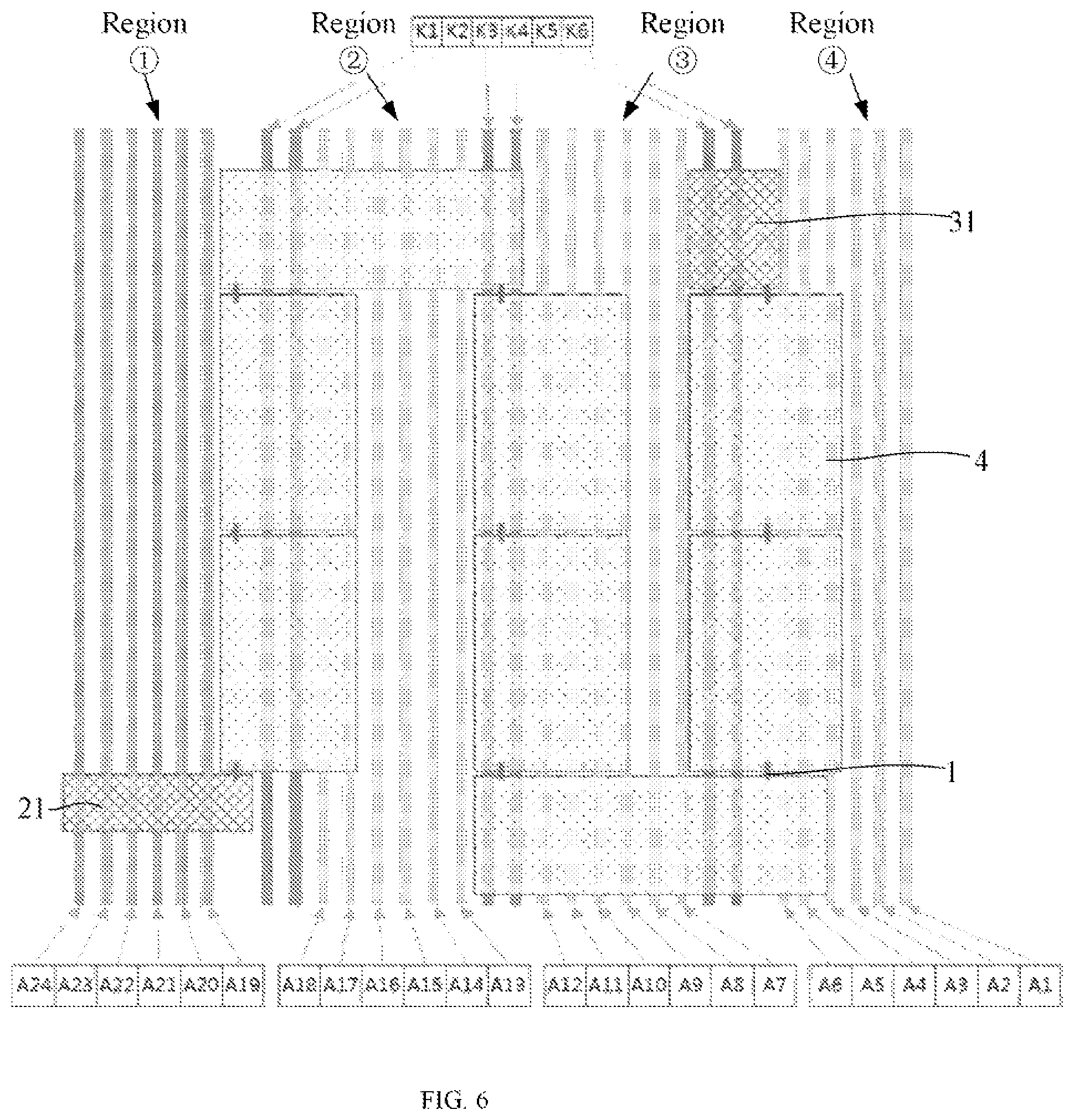 Patent US11841577 Figure 6 – Backlight module and display device