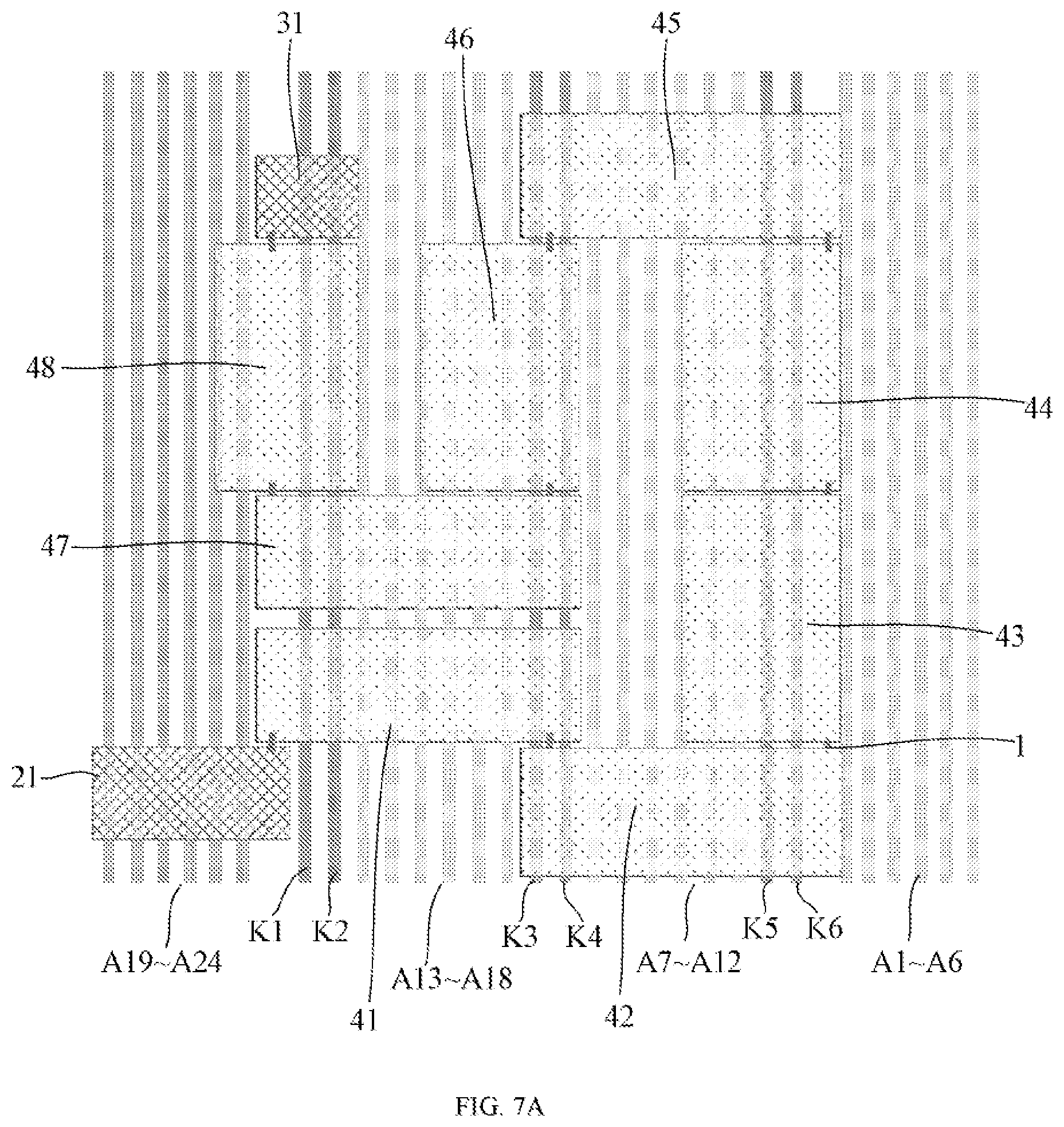 Patent US11841577 Figure 7 – Backlight module and display device