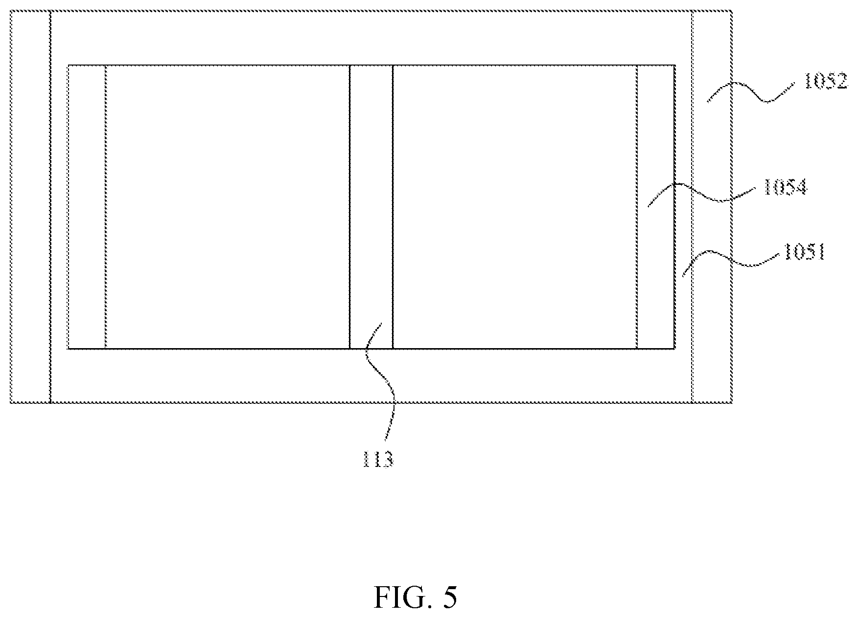 Patent US11841580 Figure 3 – Backlight module and display device with a reflector at the seam of two adjacent light boards