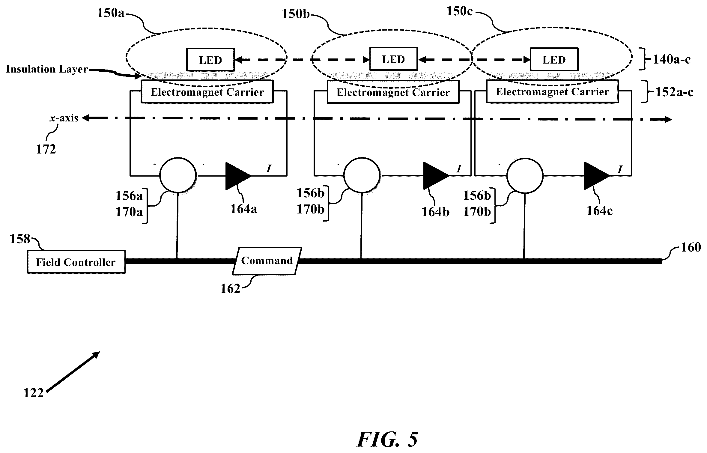Patent US11841586 Figure 5 – Position-adjustable backlight