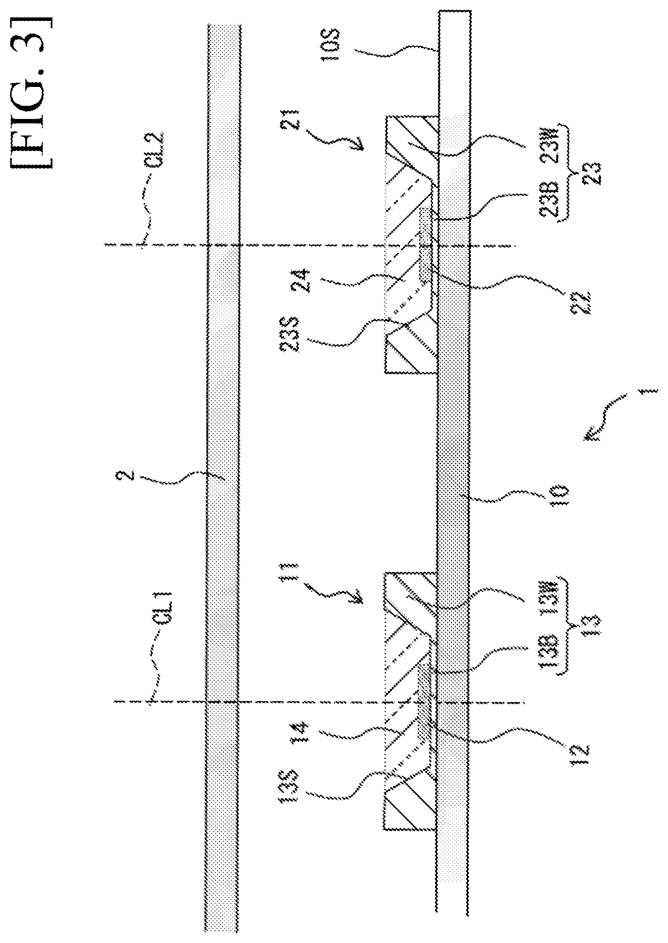 Patent US11841587 Figure 3 – Light emitting device, display, and electronic apparatus