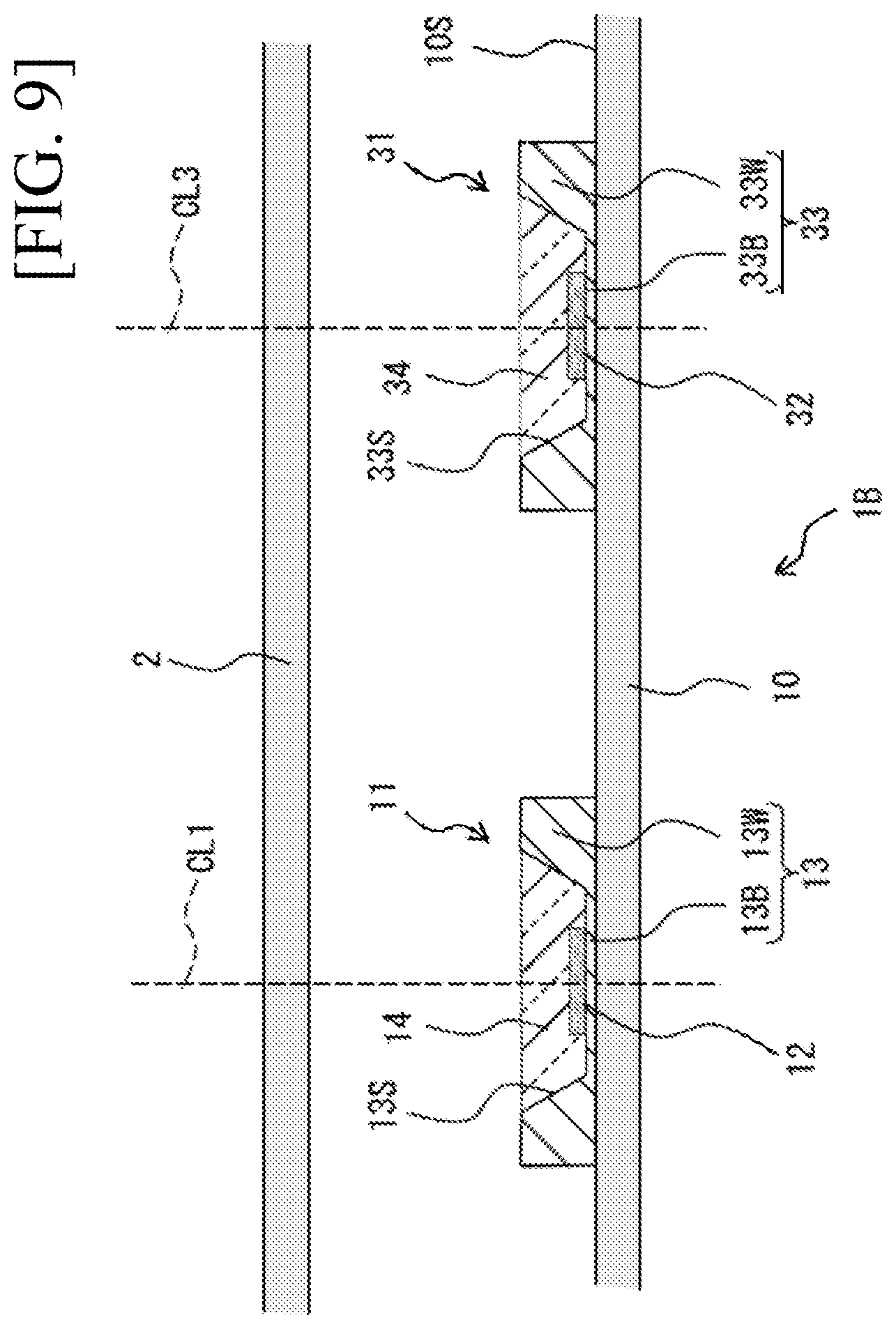 Patent US11841587 Figure 10 – Light emitting device, display, and electronic apparatus