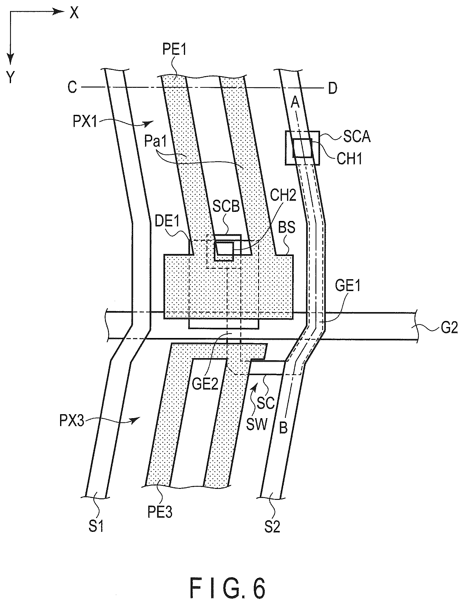 Patent US11841590 Figure 6 – Display device