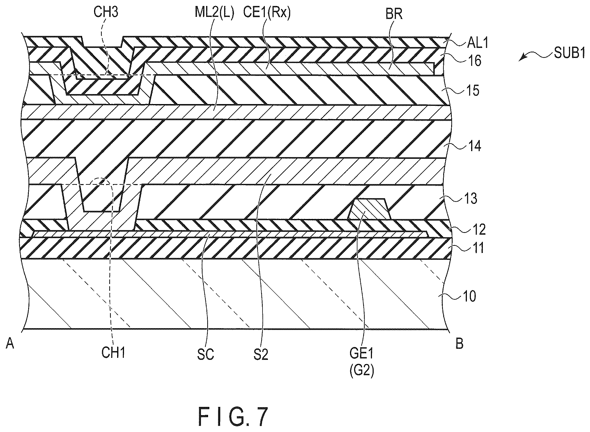 Patent US11841590 Figure 7 – Display device