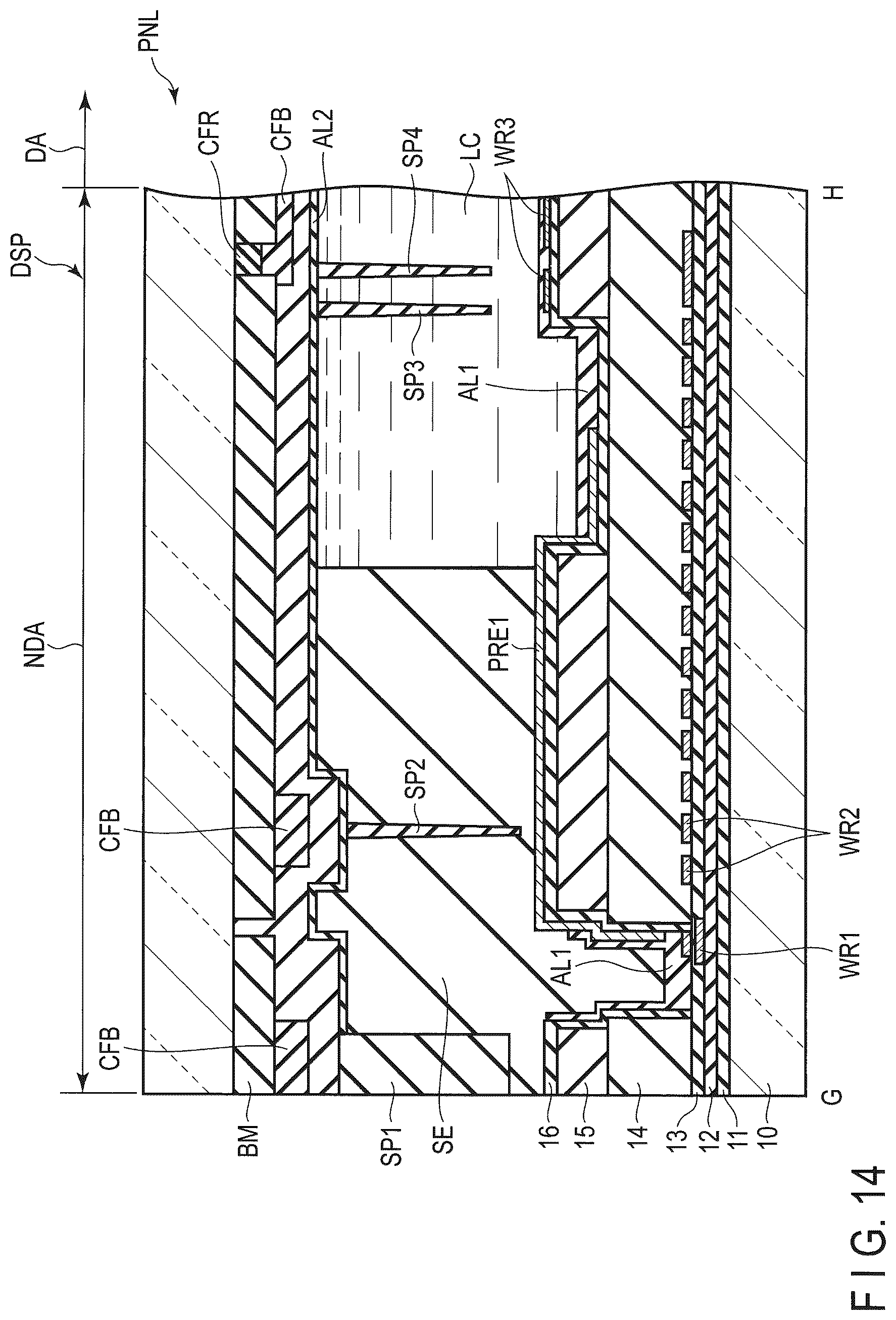 Patent US11841590 Figure 14 – Display device