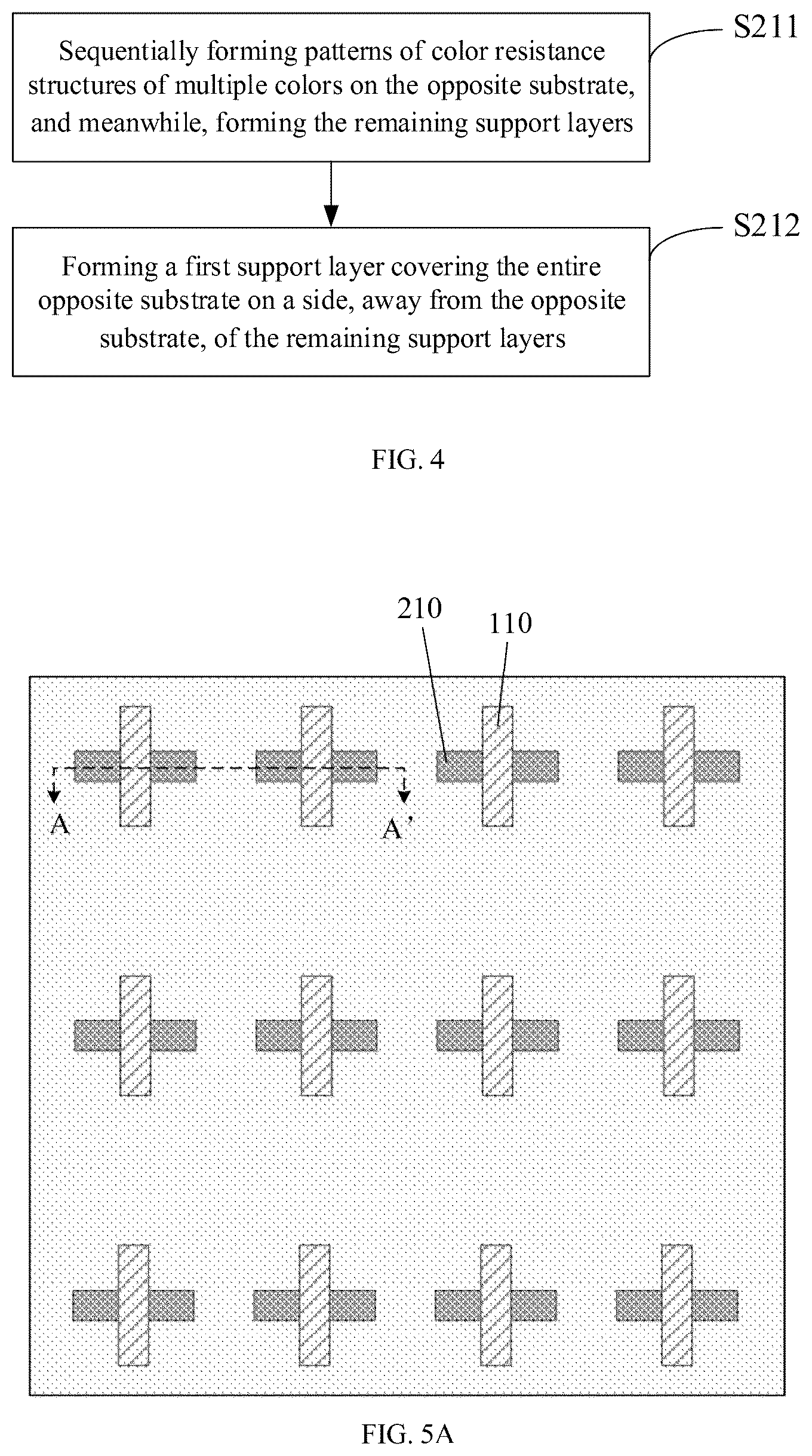 Patent US11841594 Figure 4 – Display panel, preparing method, and display device