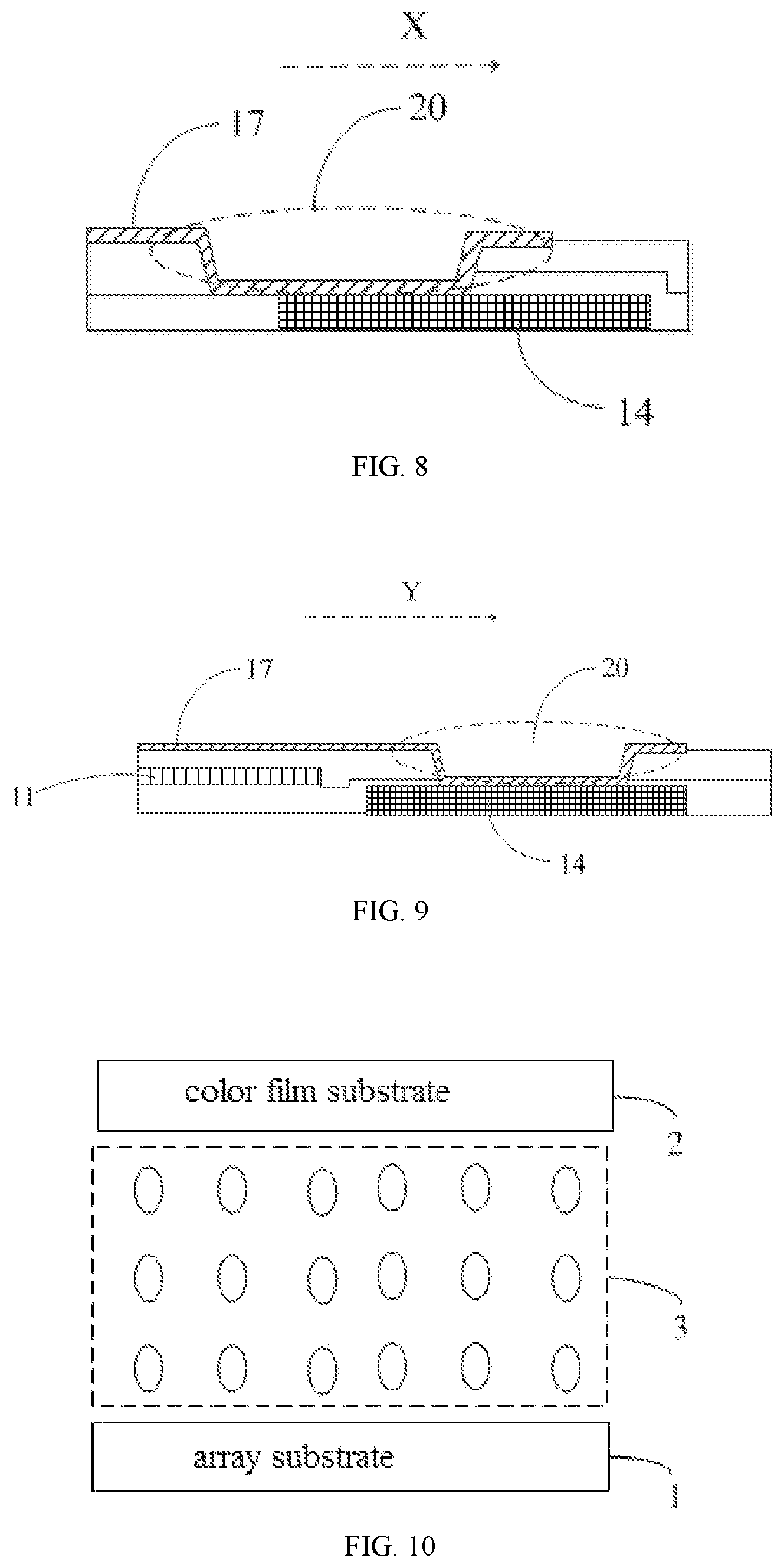 Patent US11841596 Figure 5 – Array substrate, display panel and display device