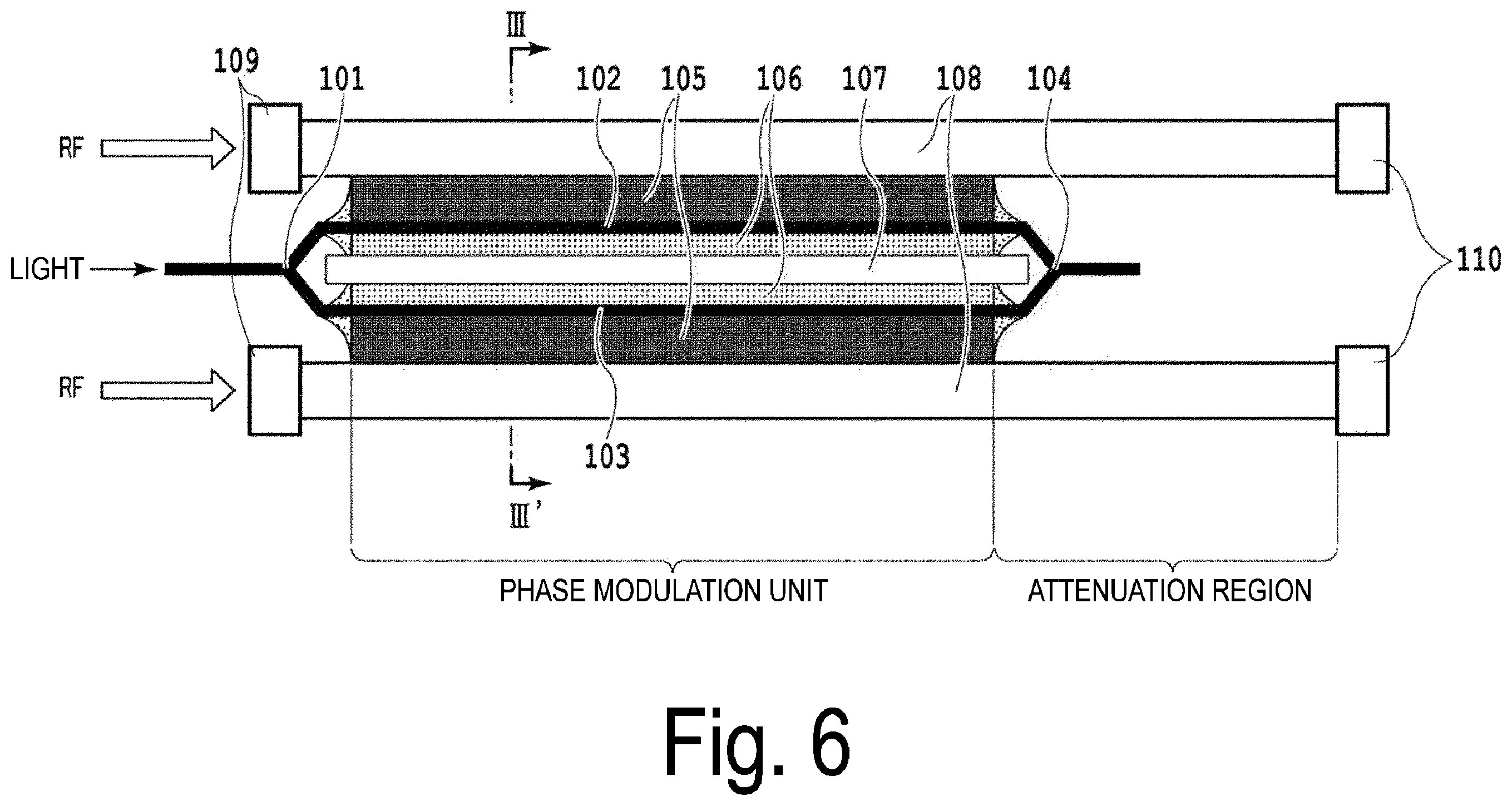 Patent US11841598 Figure 6 – Optical modulator