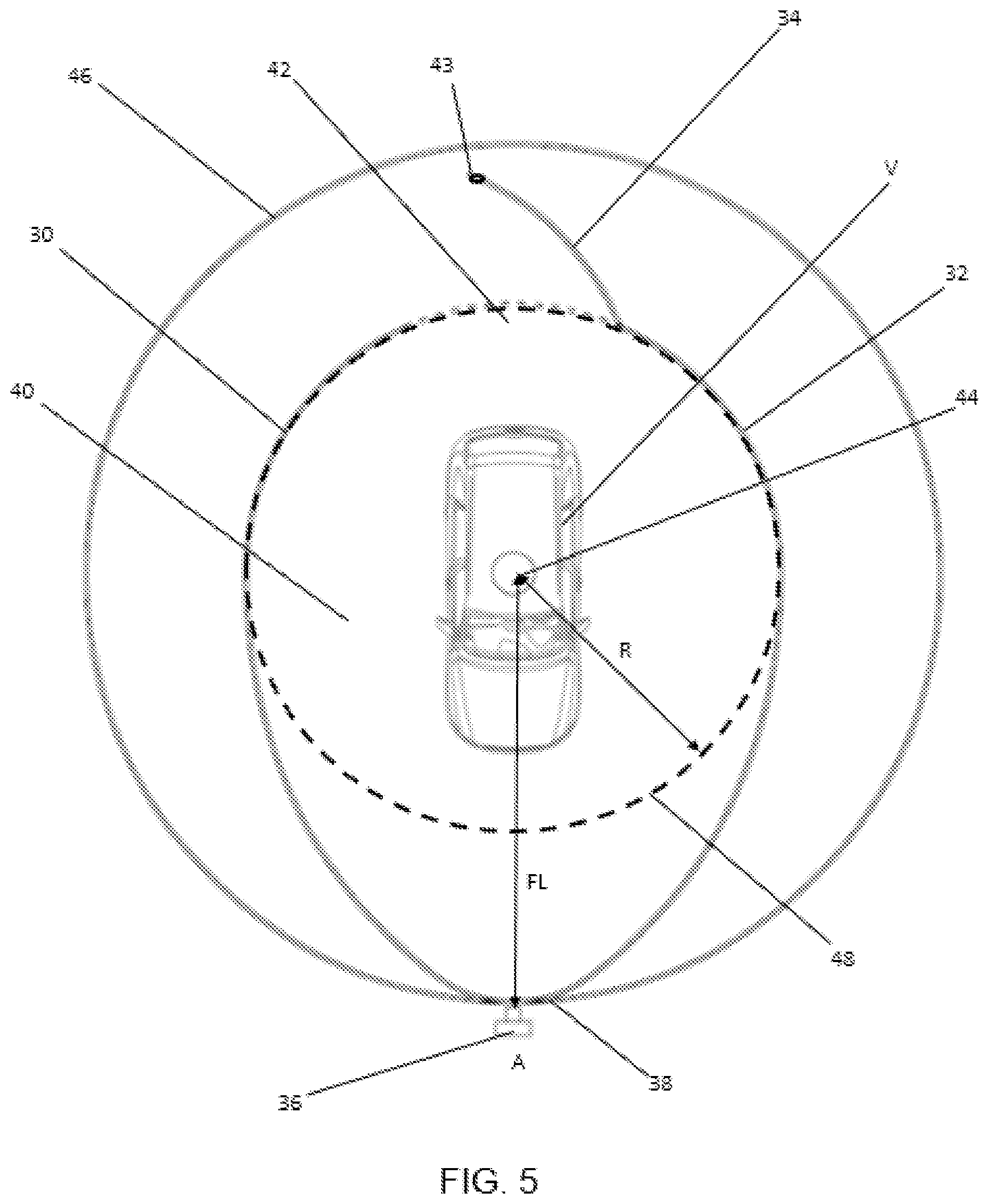 Patent US11841601 Figure 8 – Ovoid vehicle photographic booth