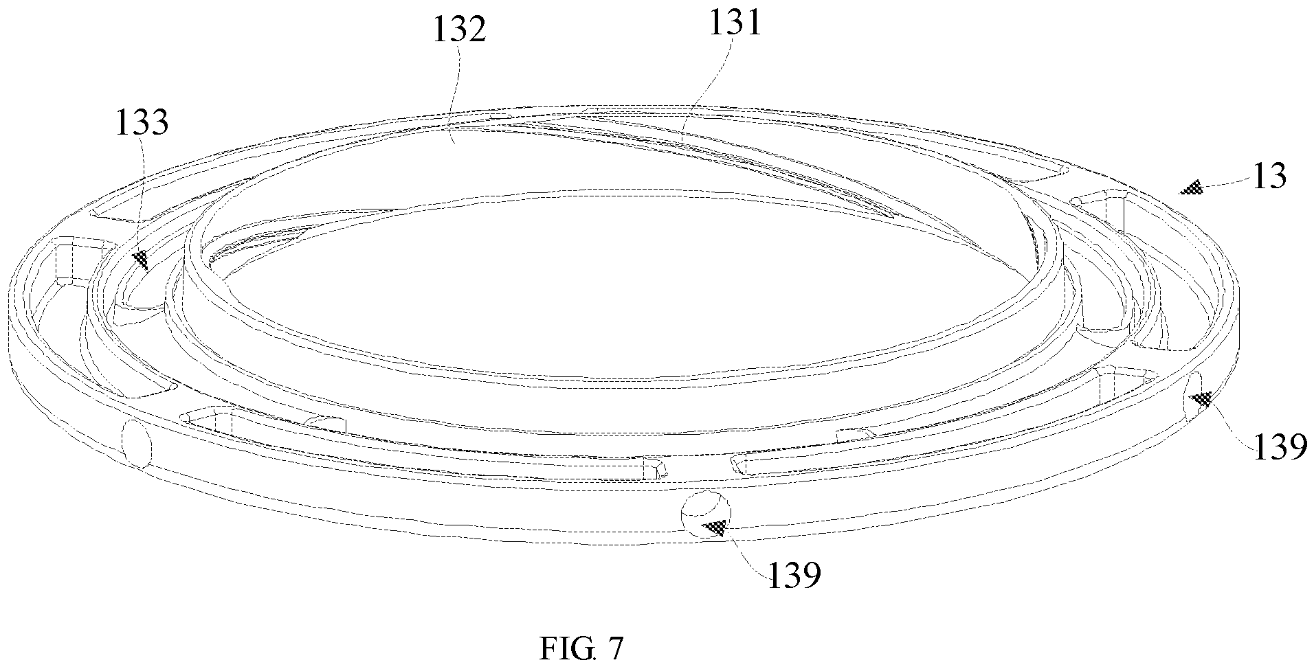Patent US11841602 Figure 7 – Soft light box and chuck assembly thereof