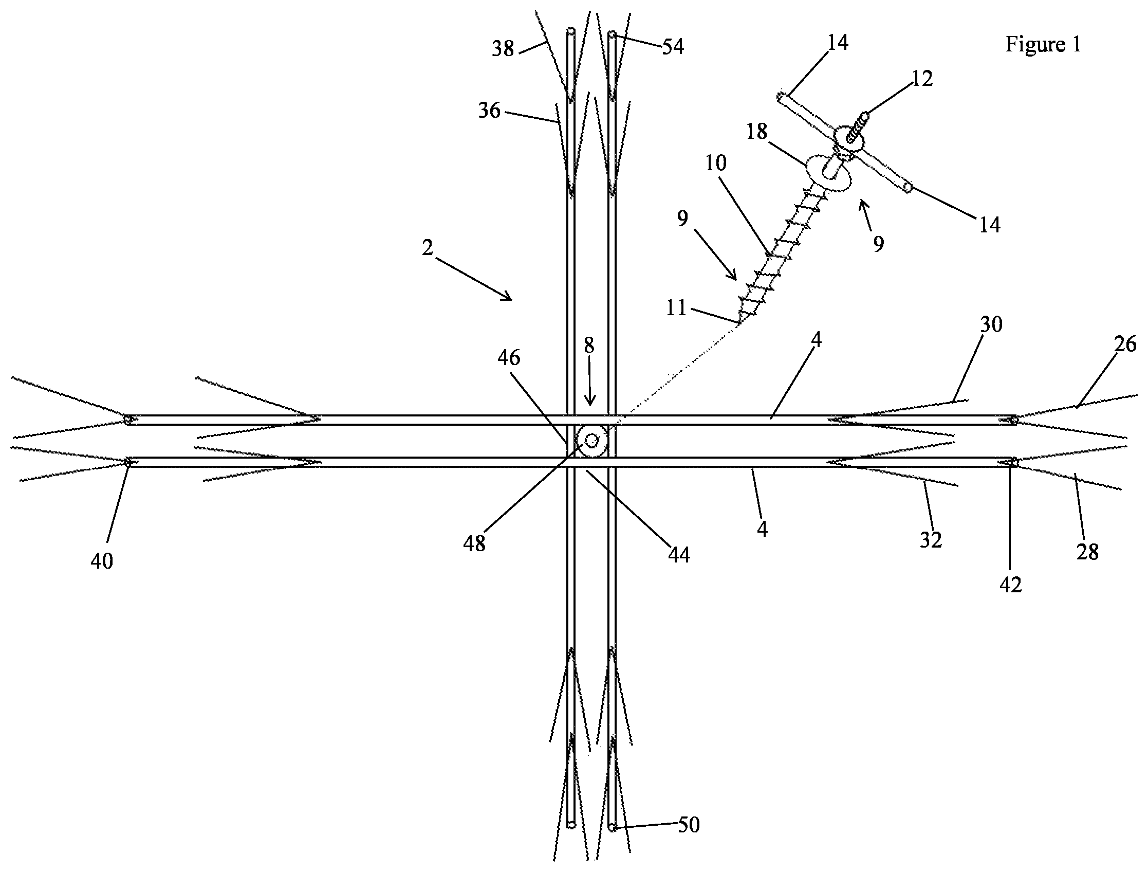 Patent US11841605 Figure 1 – Trail camera camouflaging device