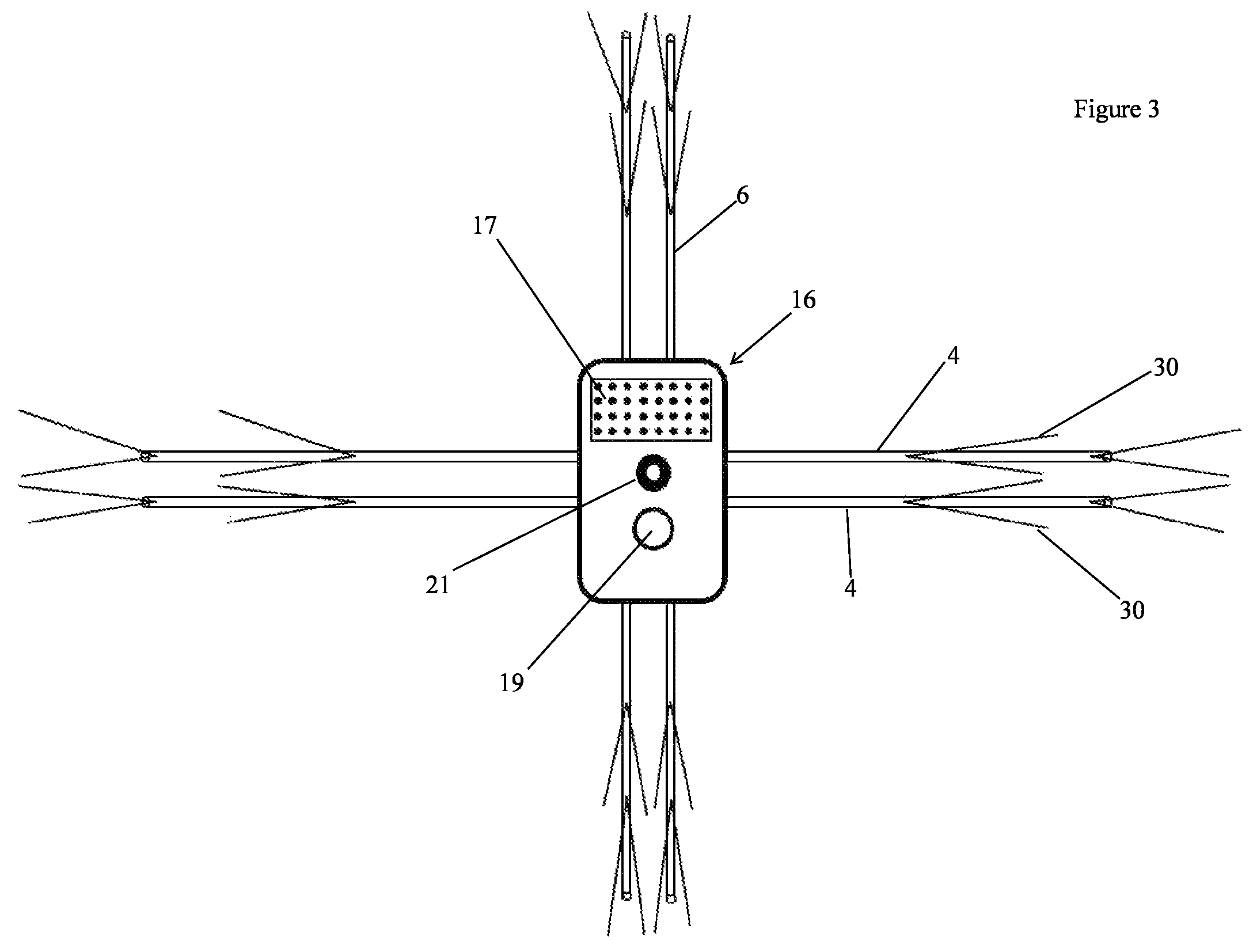 Patent US11841605 Figure 3 – Trail camera camouflaging device