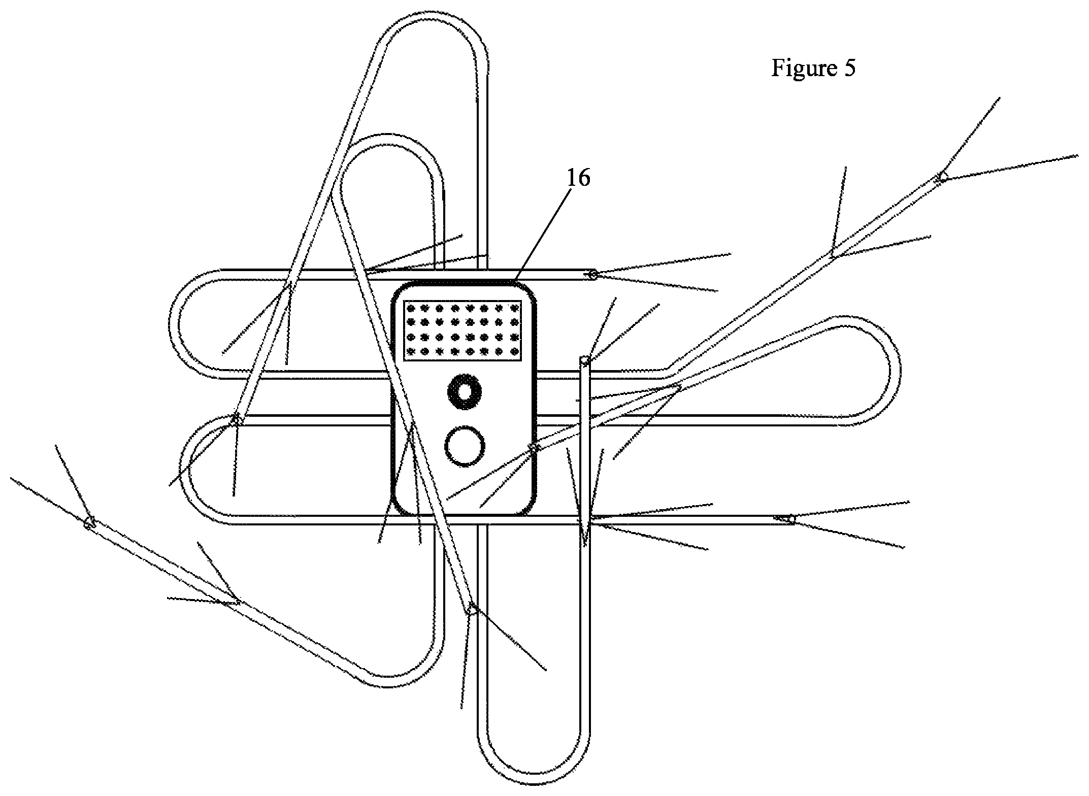 Patent US11841605 Figure 5 – Trail camera camouflaging device