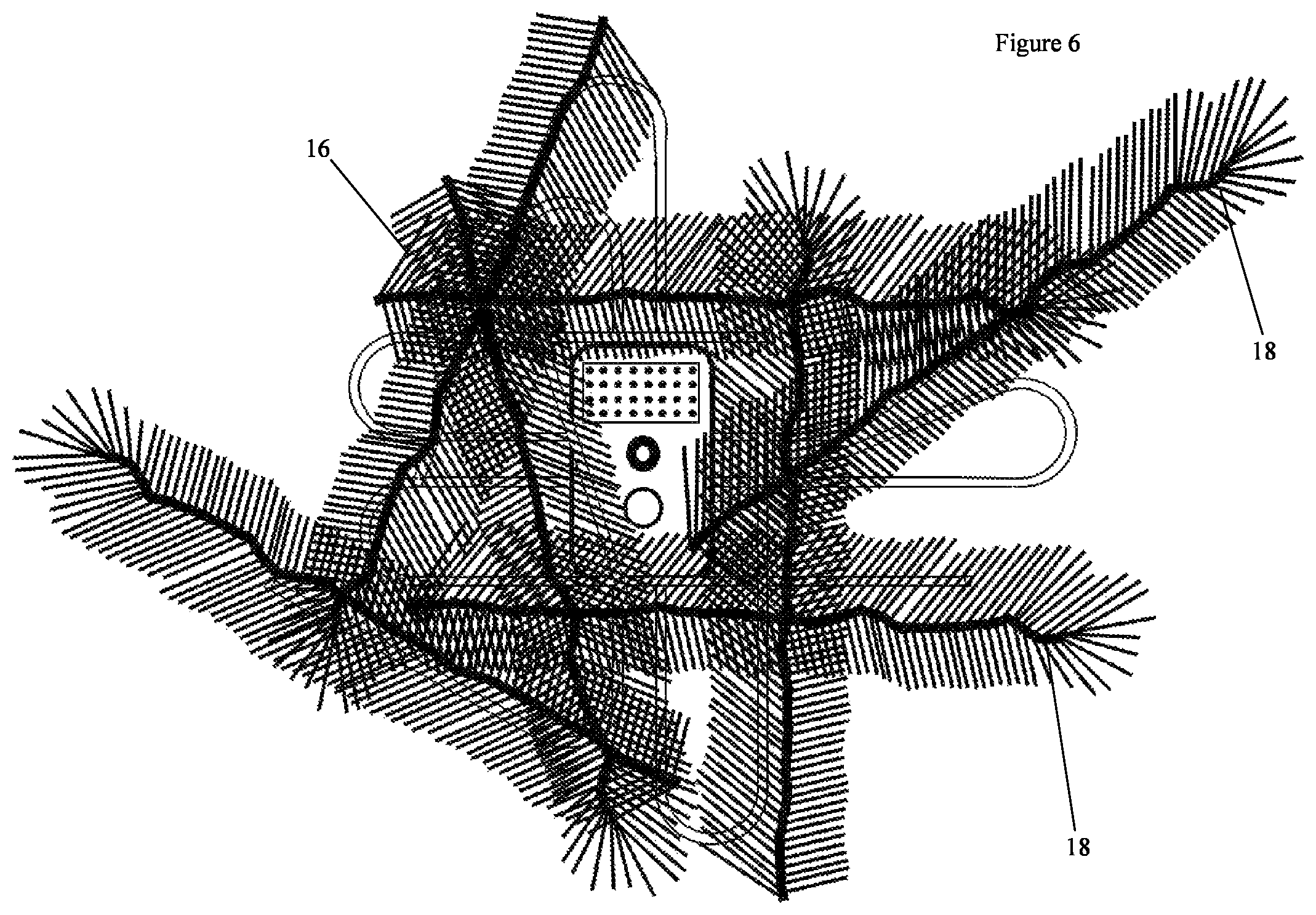 Patent US11841605 Figure 6 – Trail camera camouflaging device