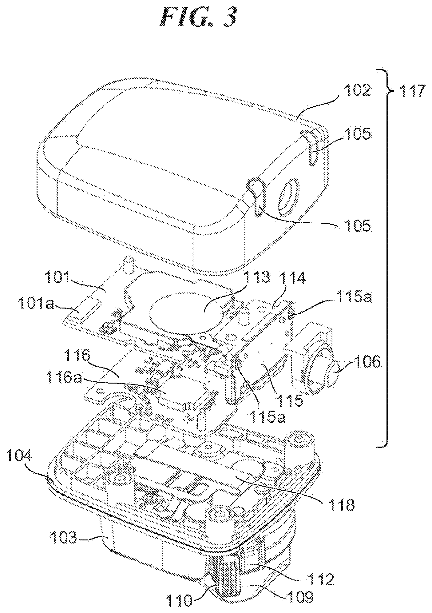 Patent US11841607 Figure 3 – Accessory device capable of being attached to or detached from electronic apparatus